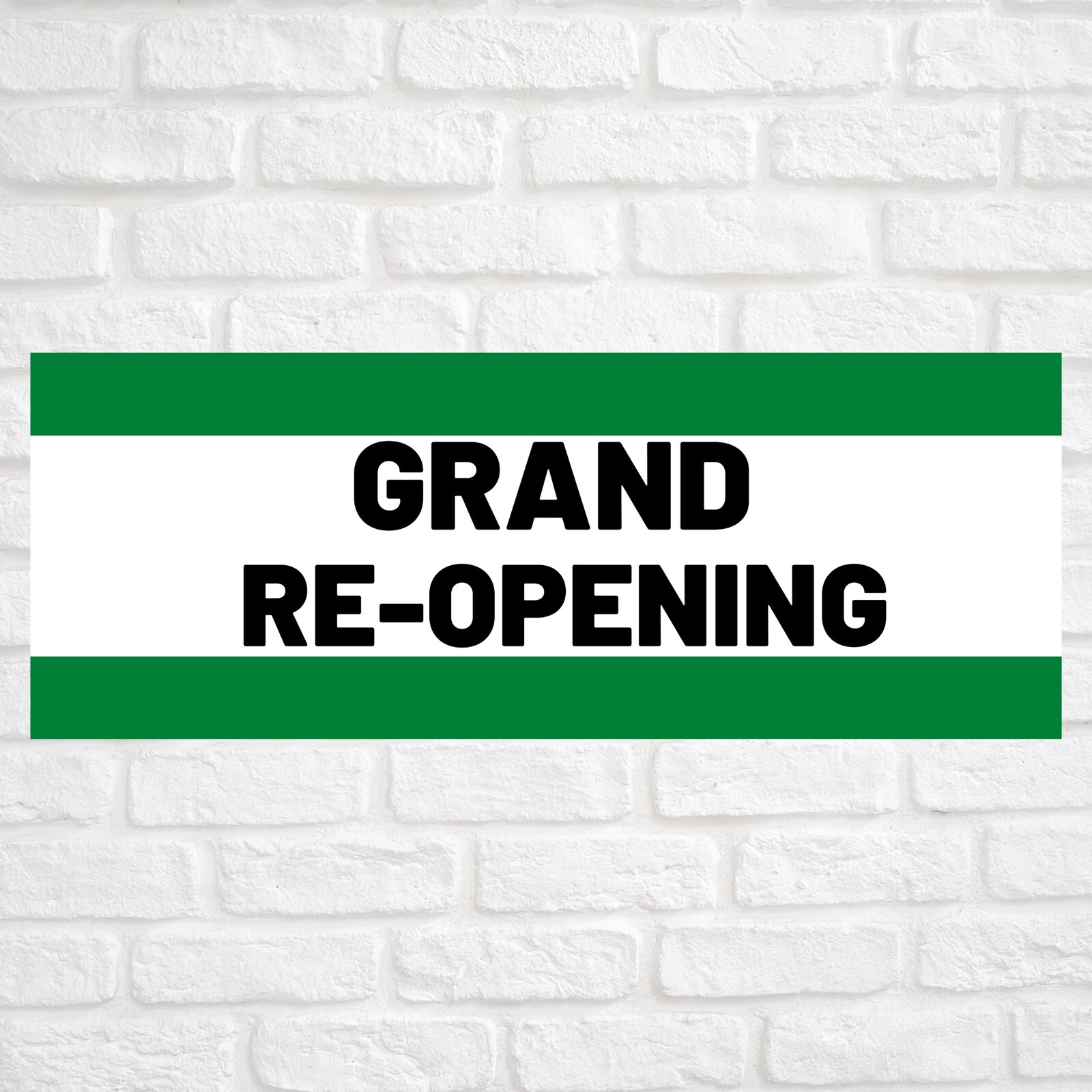 GRAND REOPENING Advertising Vinyl Banner Flag Sign Many Sizes Available USA