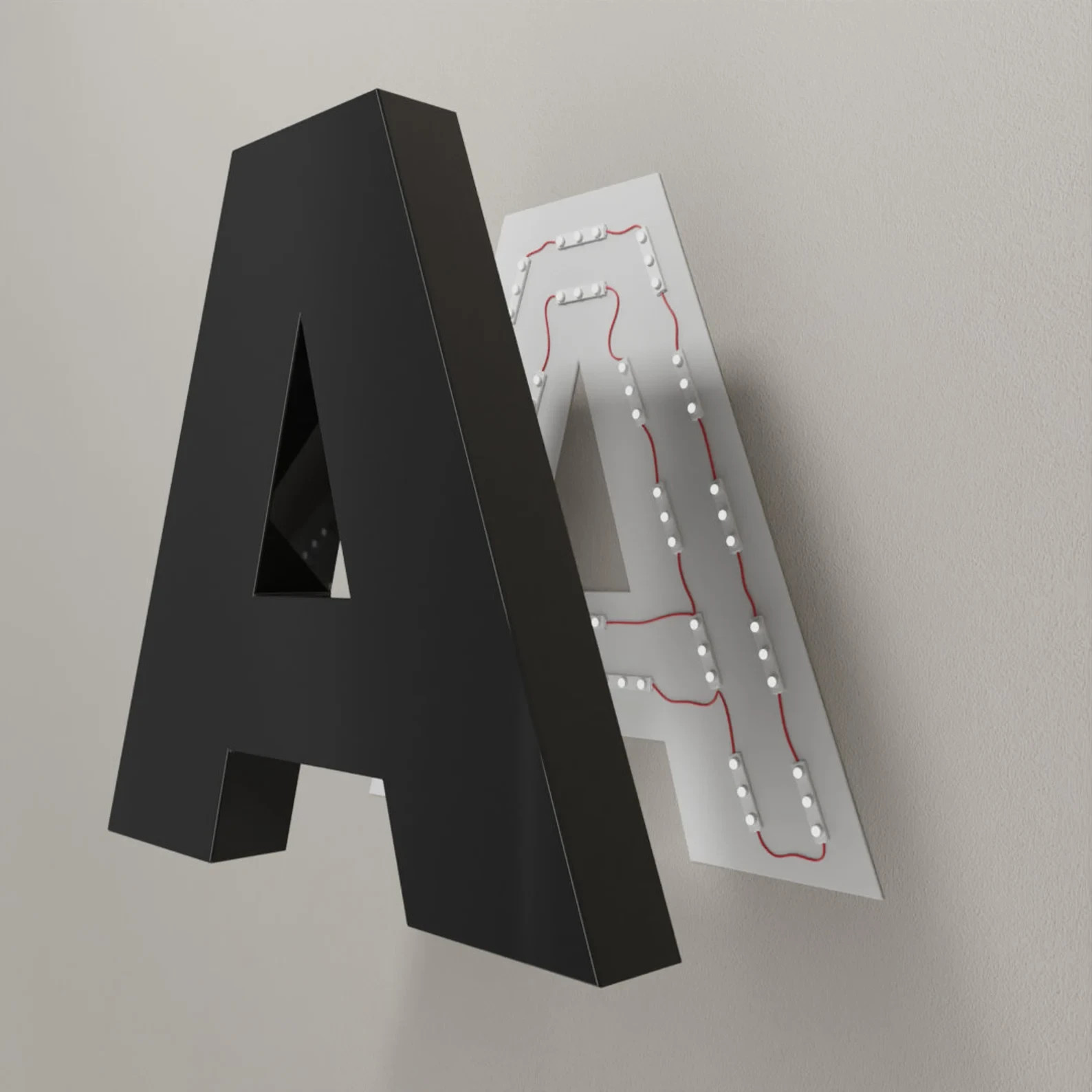 𝑵𝓙 Custom 3D Channel Letters–LED Back Lit Storefront & Indoor Outdoor Signage