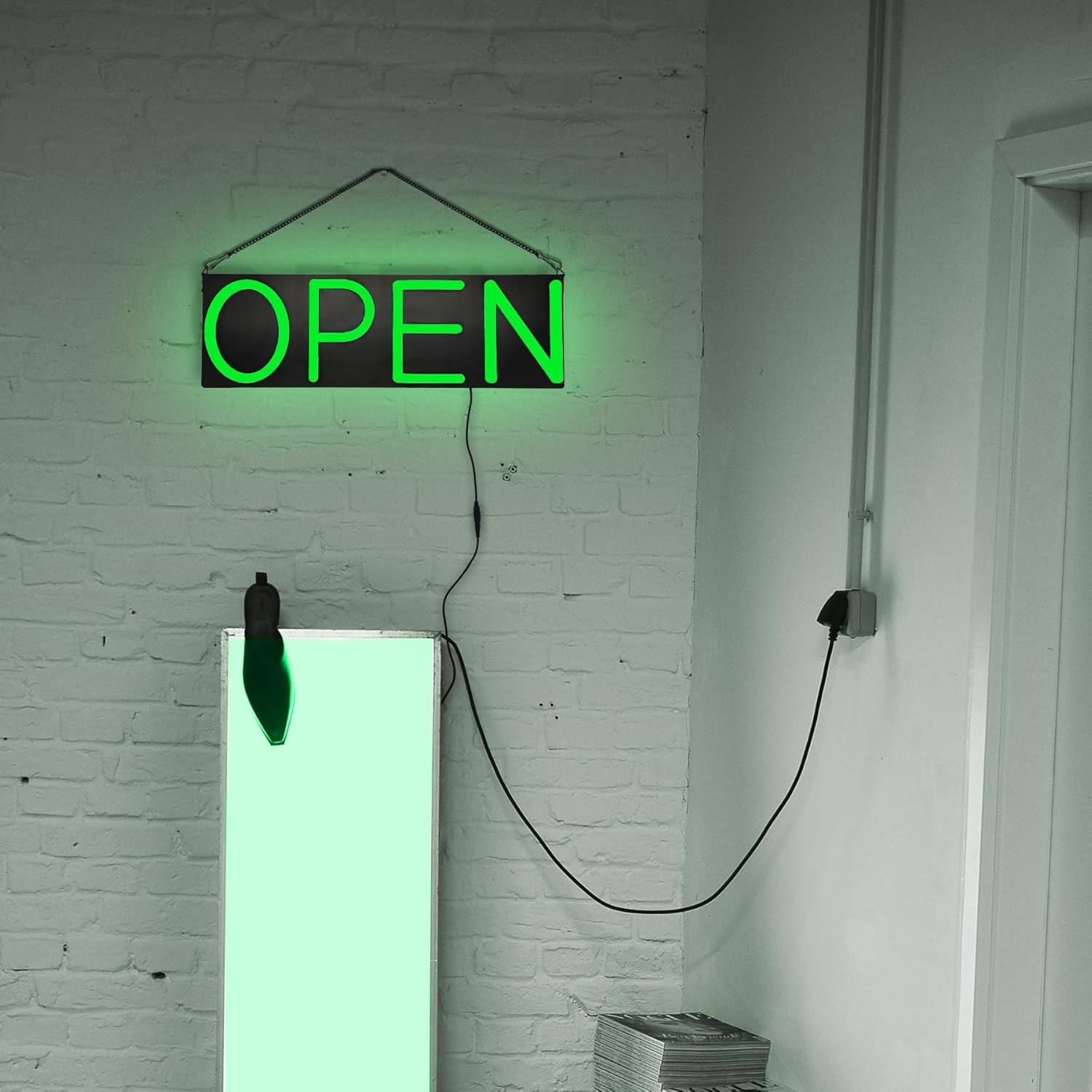 Open Signs for Business,Neon Open Sign Led,20X7 Inch with Remote Control,Bright