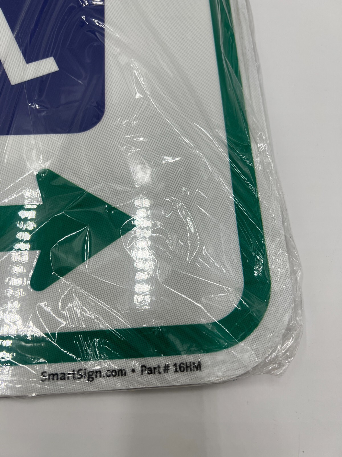 SmartSign “Reserved Parking” Handicap Parking Sign Bi-Directional Arrow 12 x 18