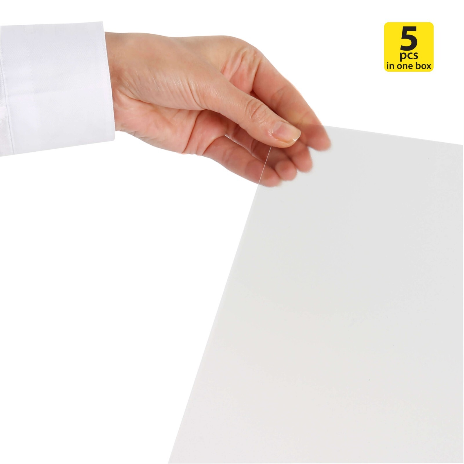 Anti-Reflex PET Cover 22×28″ Clear Lens for Business Slide-In Snap Poster Frames