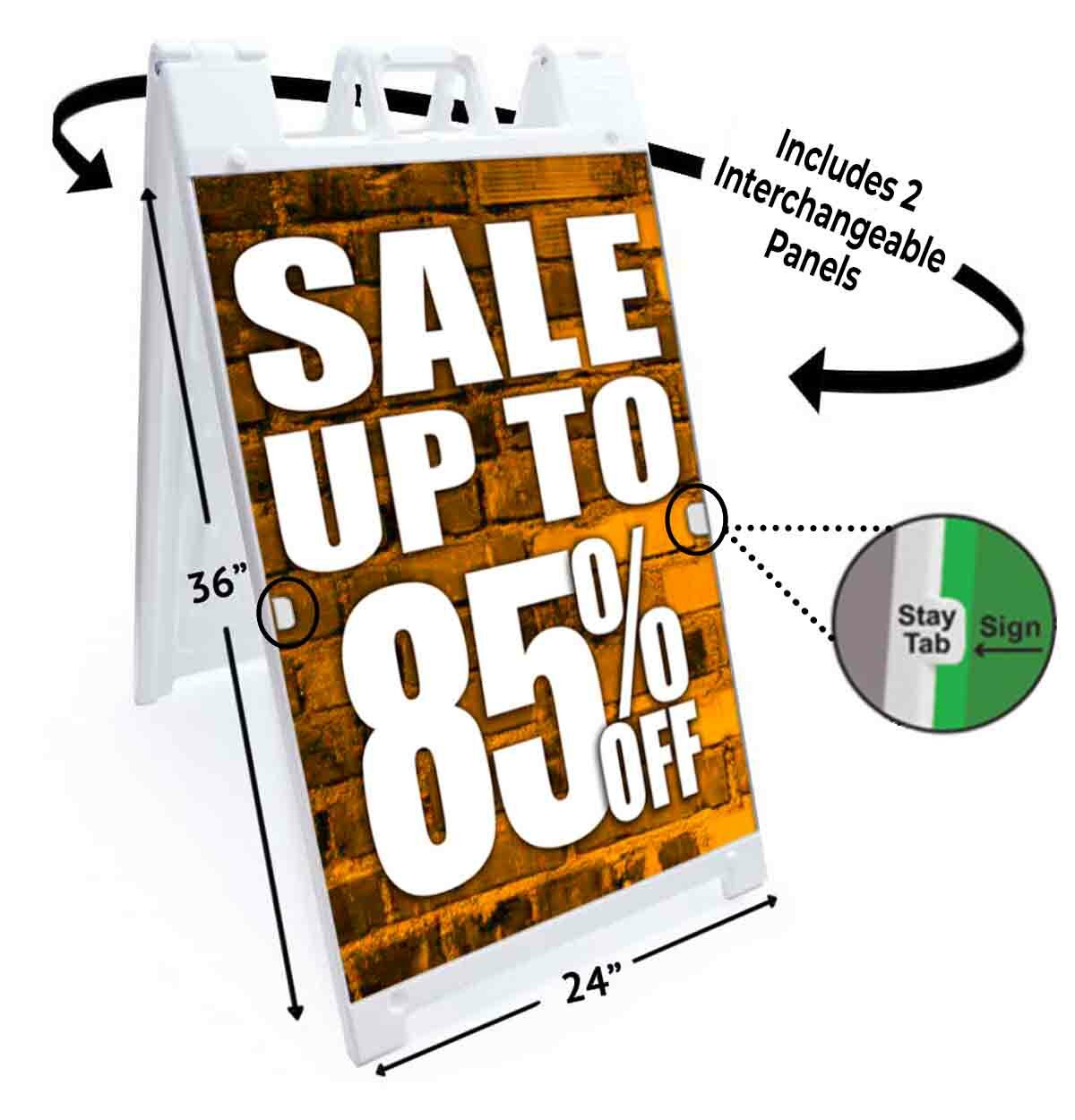 Sale Up To 85% Off Signicade 24×36 A Frame Sidewalk Sign Double Sided
