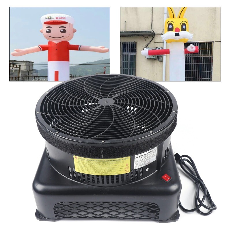 Inflatable Column Beckons Aerial Air Model People Plastic Dancing Star Blower