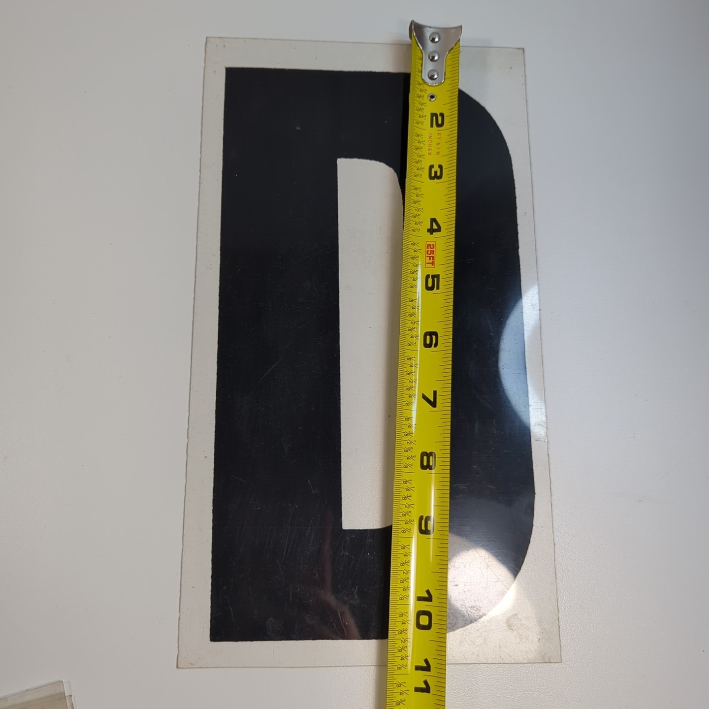 11″ Black Marquee Sign Letter Complete Alphabet Commercial Outdoor Store Plastic