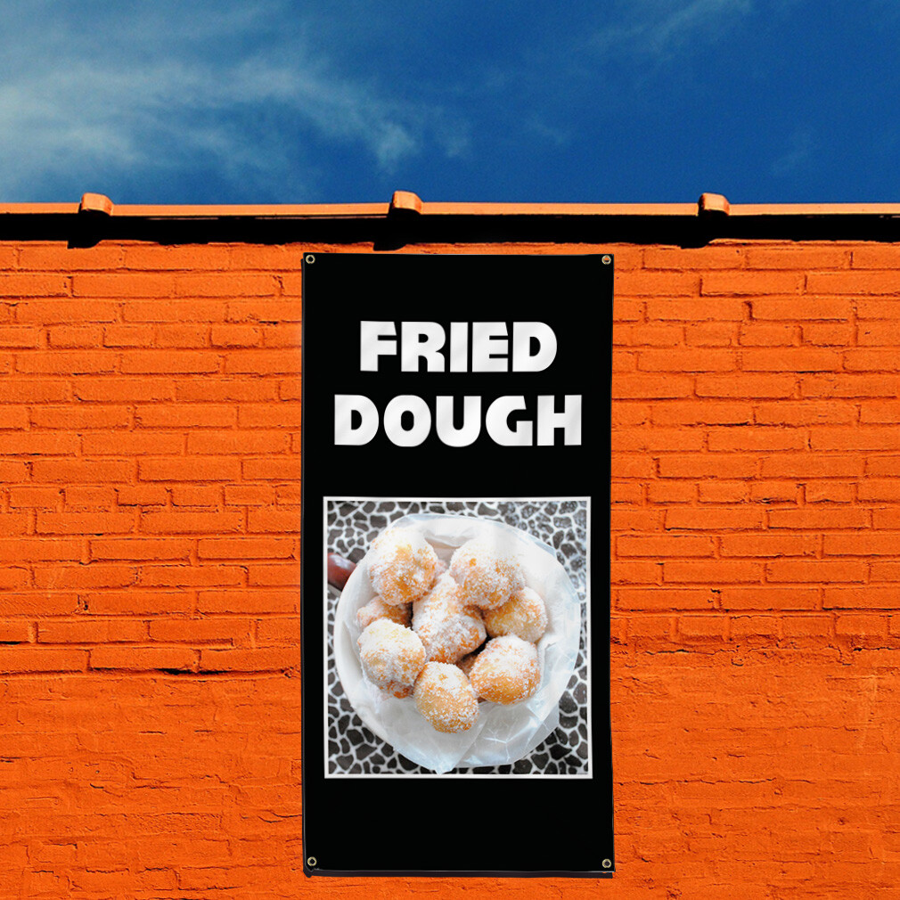Vertical Vinyl Banner Multiple Sizes Outdoor Weatherproof Industrial Yard Signs