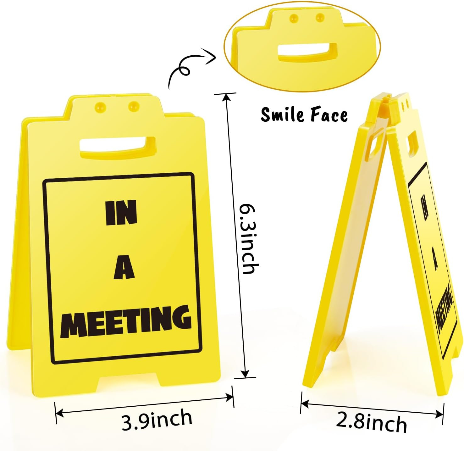In a Meeting Desk Sign – Meeting in Progress Indicator, Conference Room Occupied