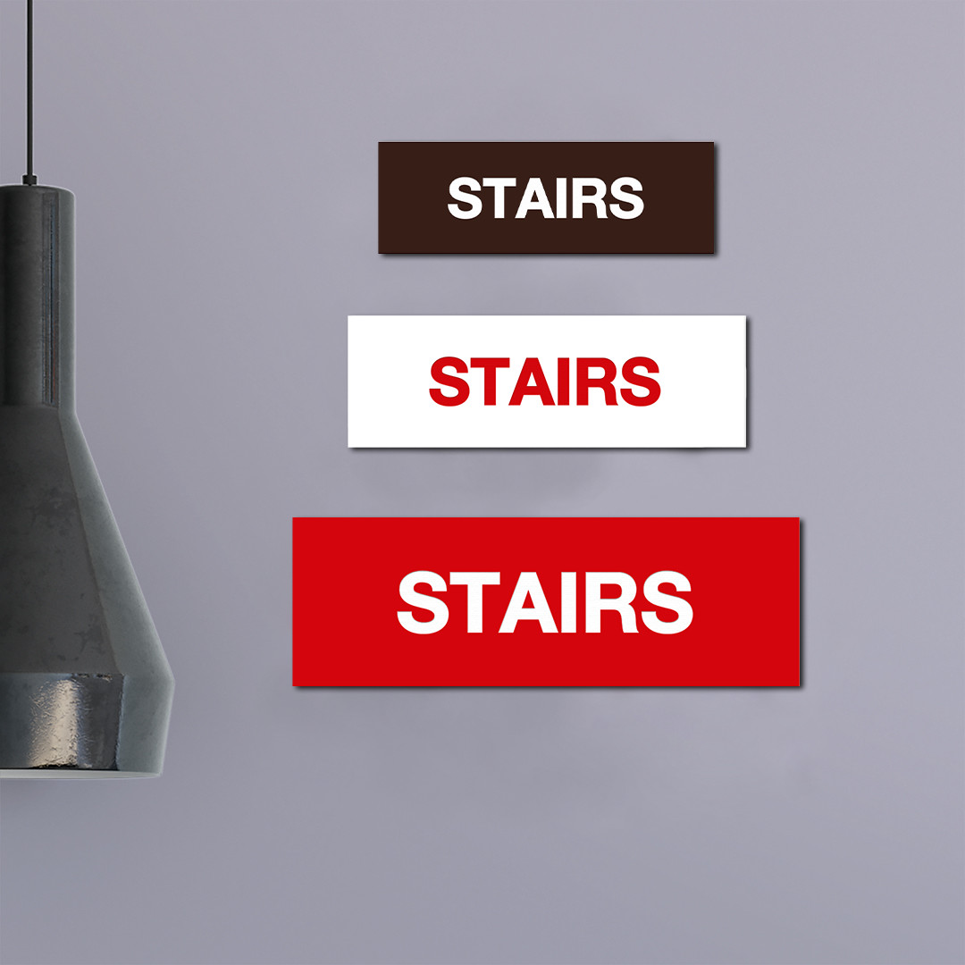 Basic Stairs Sign