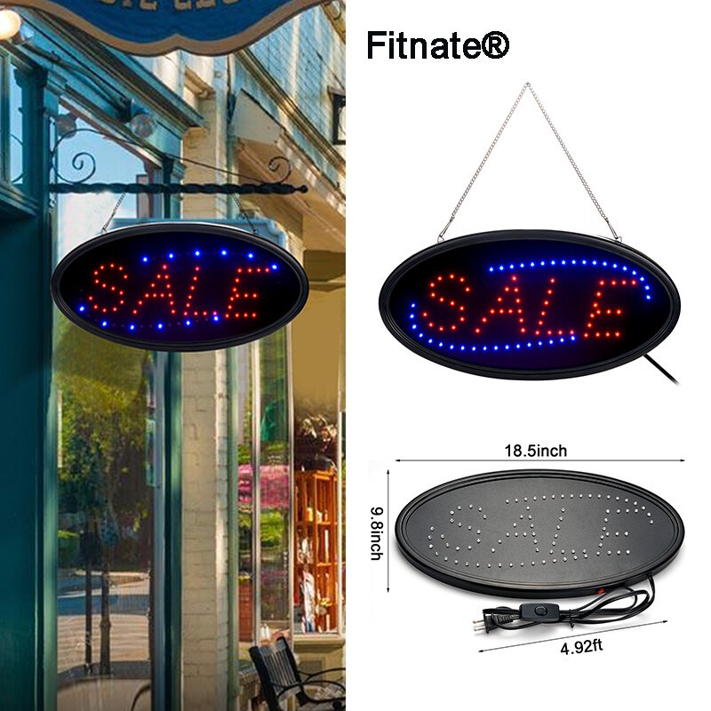 LED Sign Business Open Sale Advertisement Board Animated Motion Flashing Steady