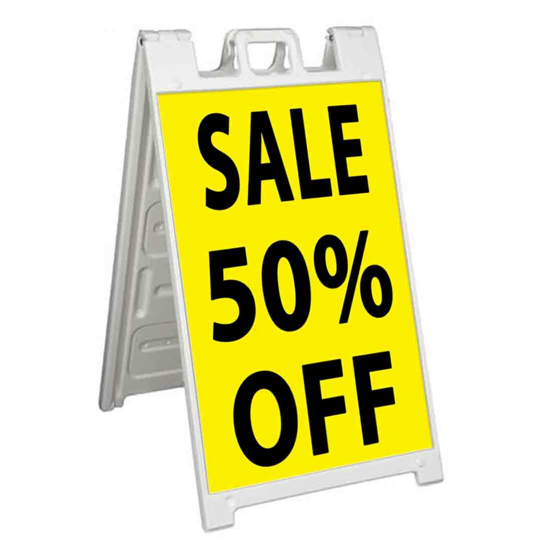 SALE 50% OFF Signicade 24×36 A Frame Sidewalk Sign Double Sided OFFER