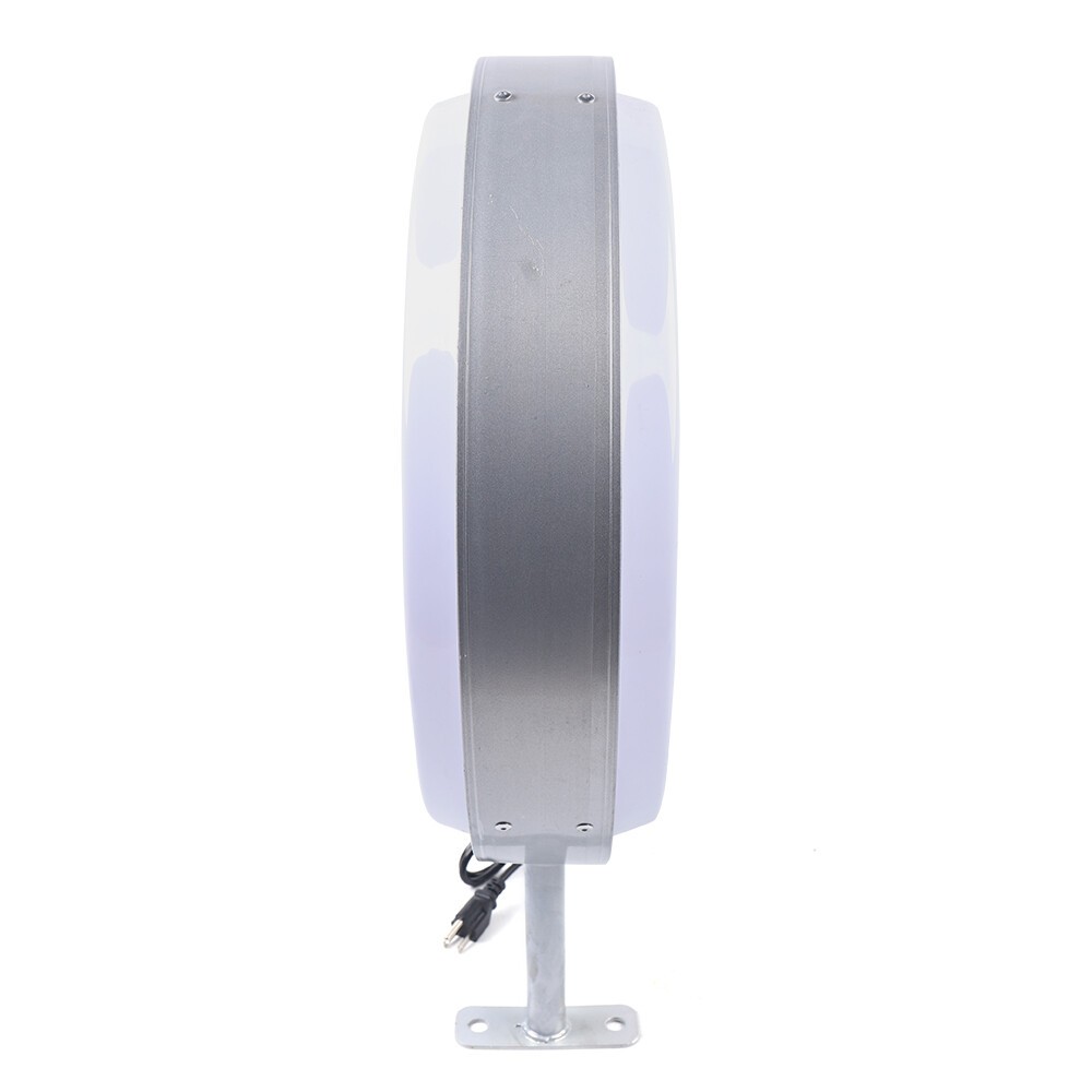 24″ LED Double Sided Round Light Box Outdoor Sign Advertising Projecting Light