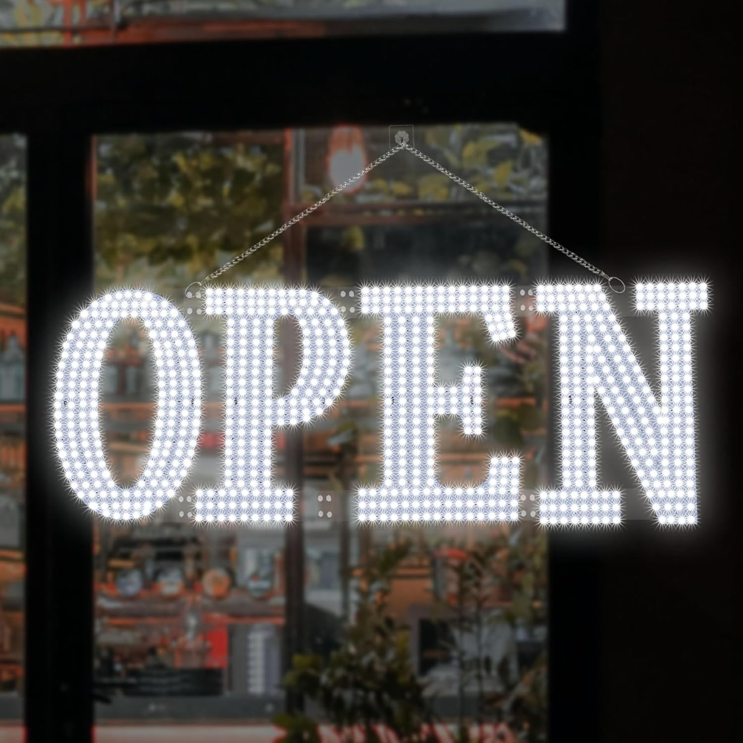 Led Open Signs for Business 40X14In Big Open Sign Led W/Remote Control Window Wa