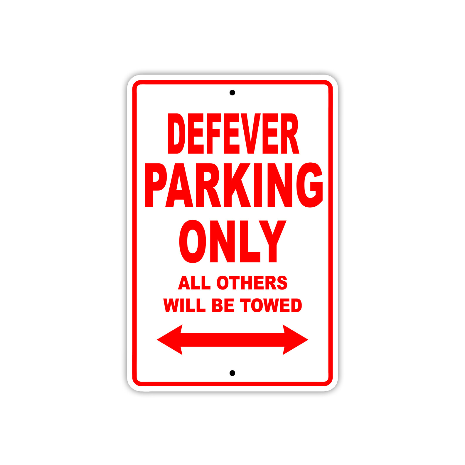 Defever Parking Only Boat Ship Wall Art Notice Decor Novelty Aluminum Metal Sign