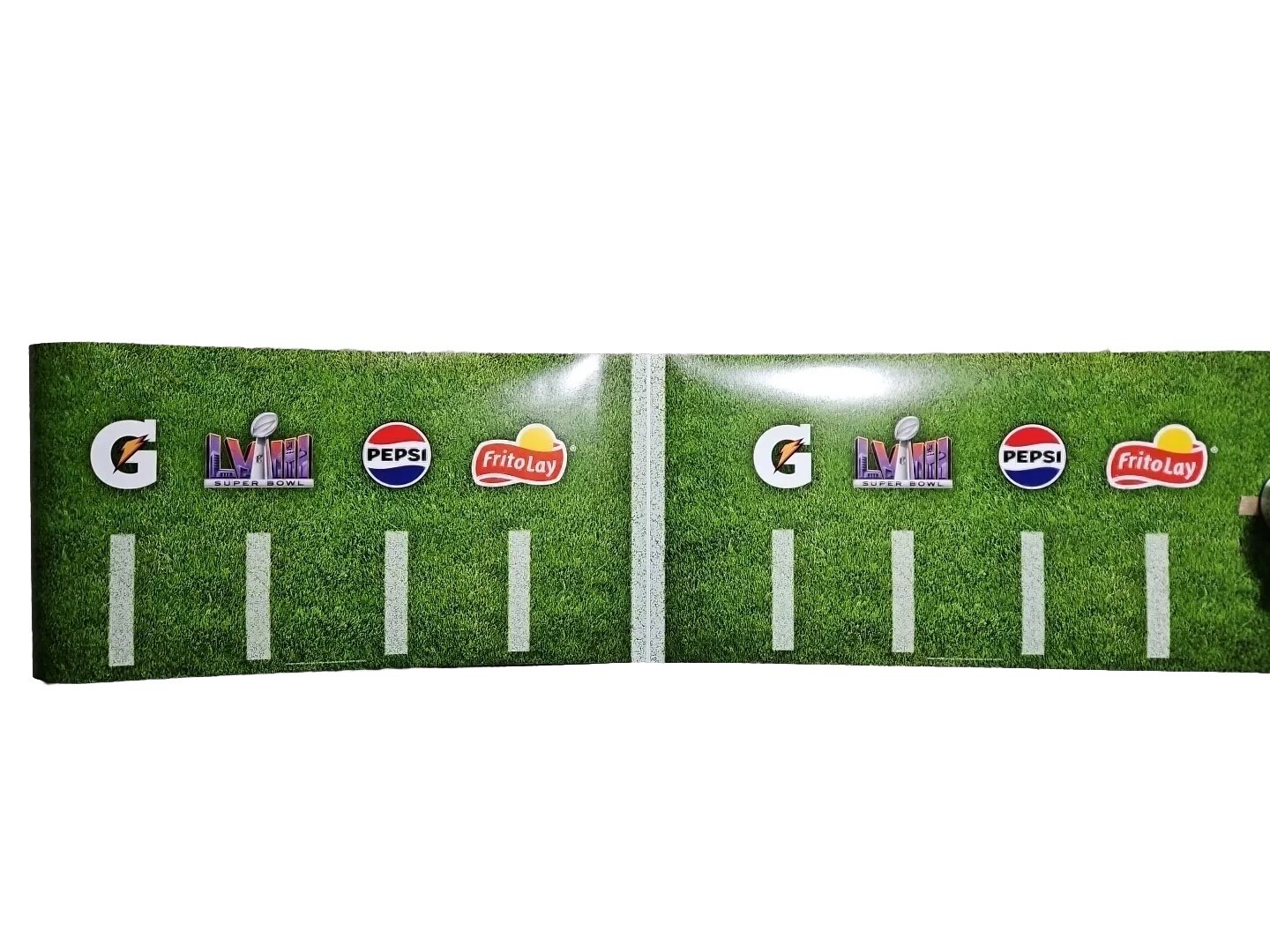Pepsi Super Bowl 58 Promotional Banner 21ft Long x 12in Tall Gatorade – Frito