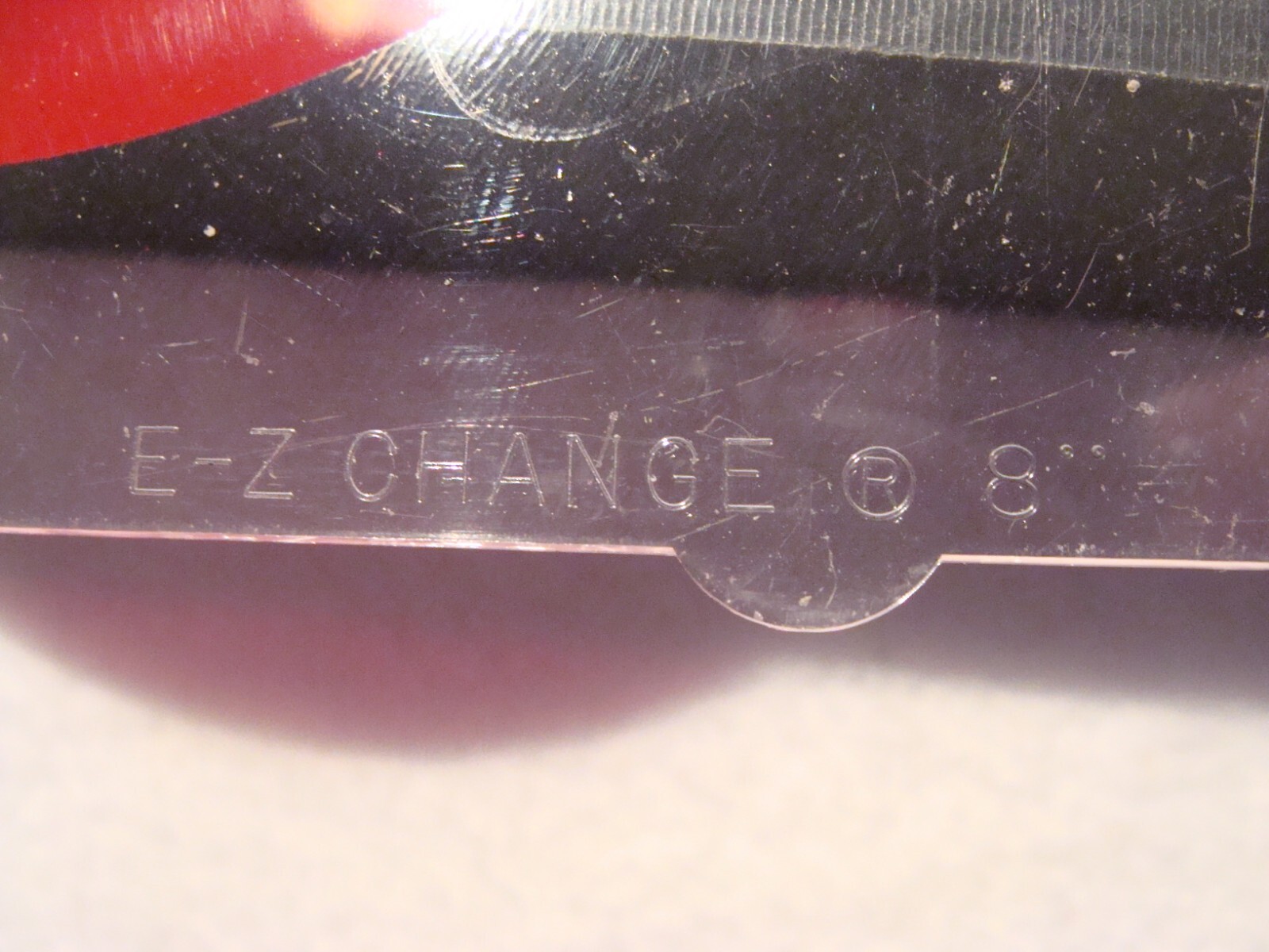 E-Z Change 8″ Marquee Sign Number 3-D Style Number “6” Used