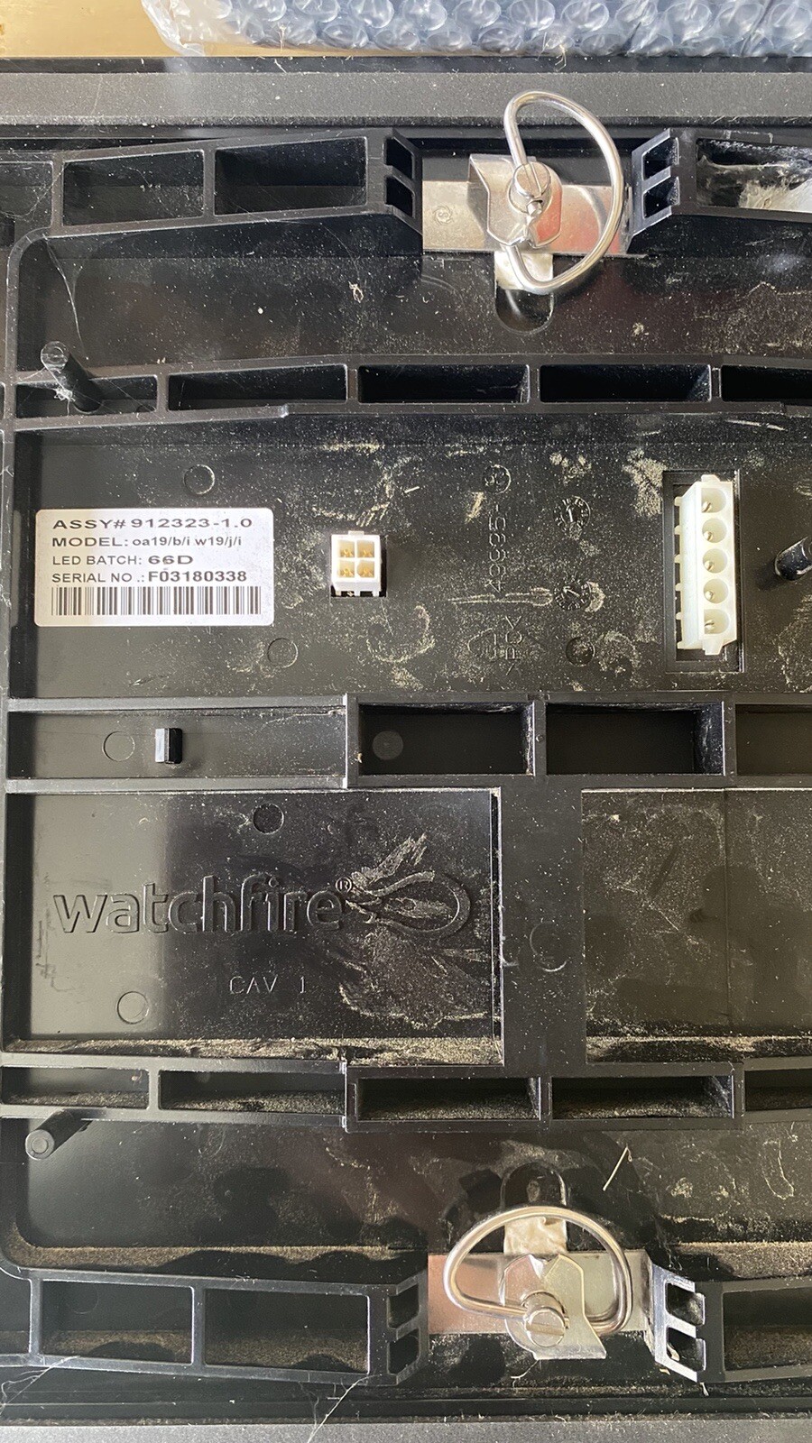 Watchfire LED Sign Panel Display 12×12 12” Assy# 912323-1.0 Model#oa19/b/i W19/j
