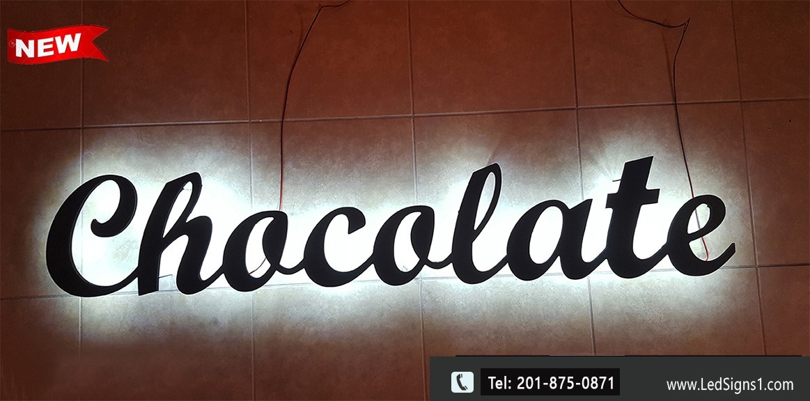 Custom made Slim Letters Led Back-Lit 16 Inches ( Read Description )