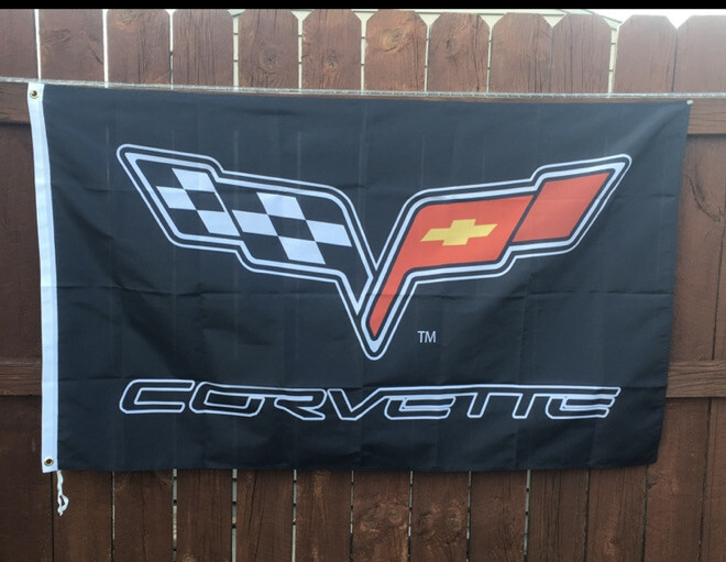 Corvette Flag 3×5’ Polyester