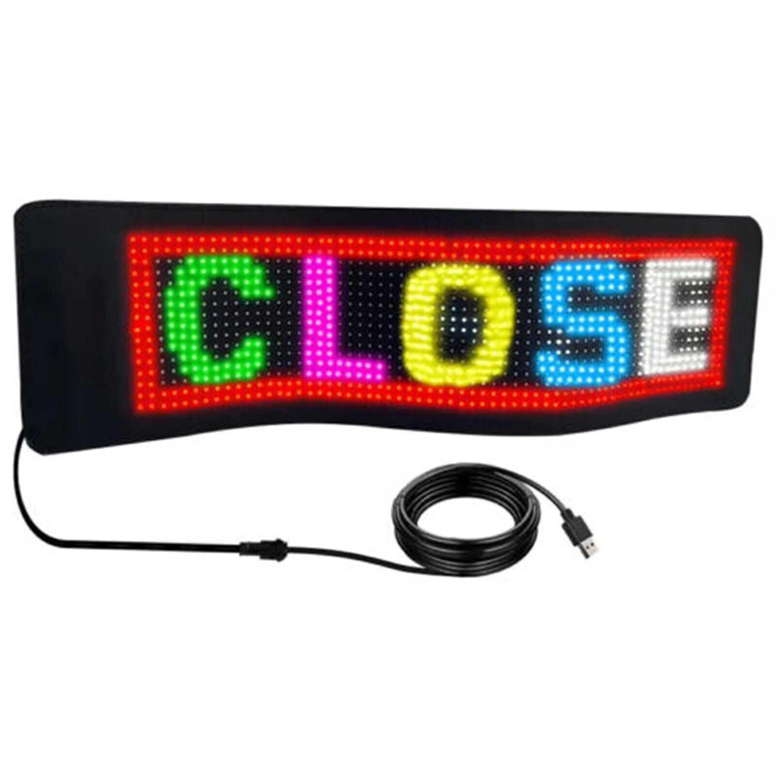 Bluetooth LED Display Programmable Message Sign Moving Scrolling Lighting BoareT