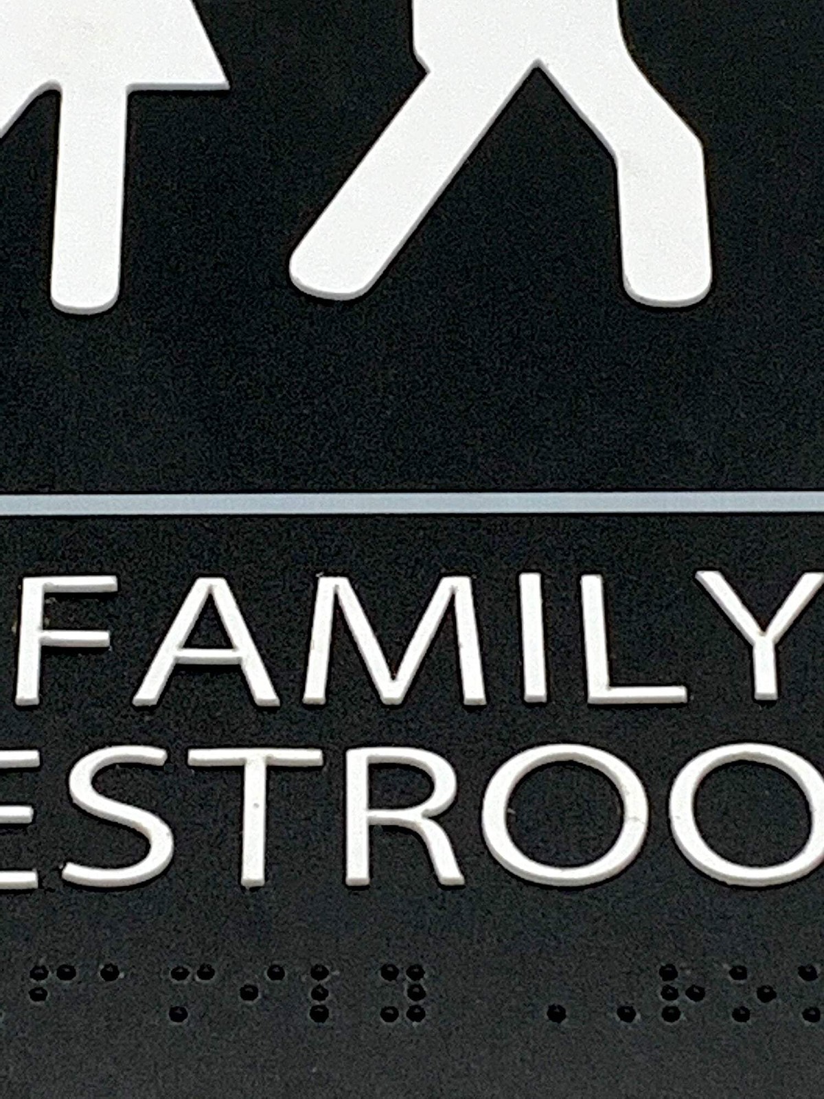 ADA Compliant “Smelly Baby” – Comical Unisex Family Restroom / Bathroom Sign