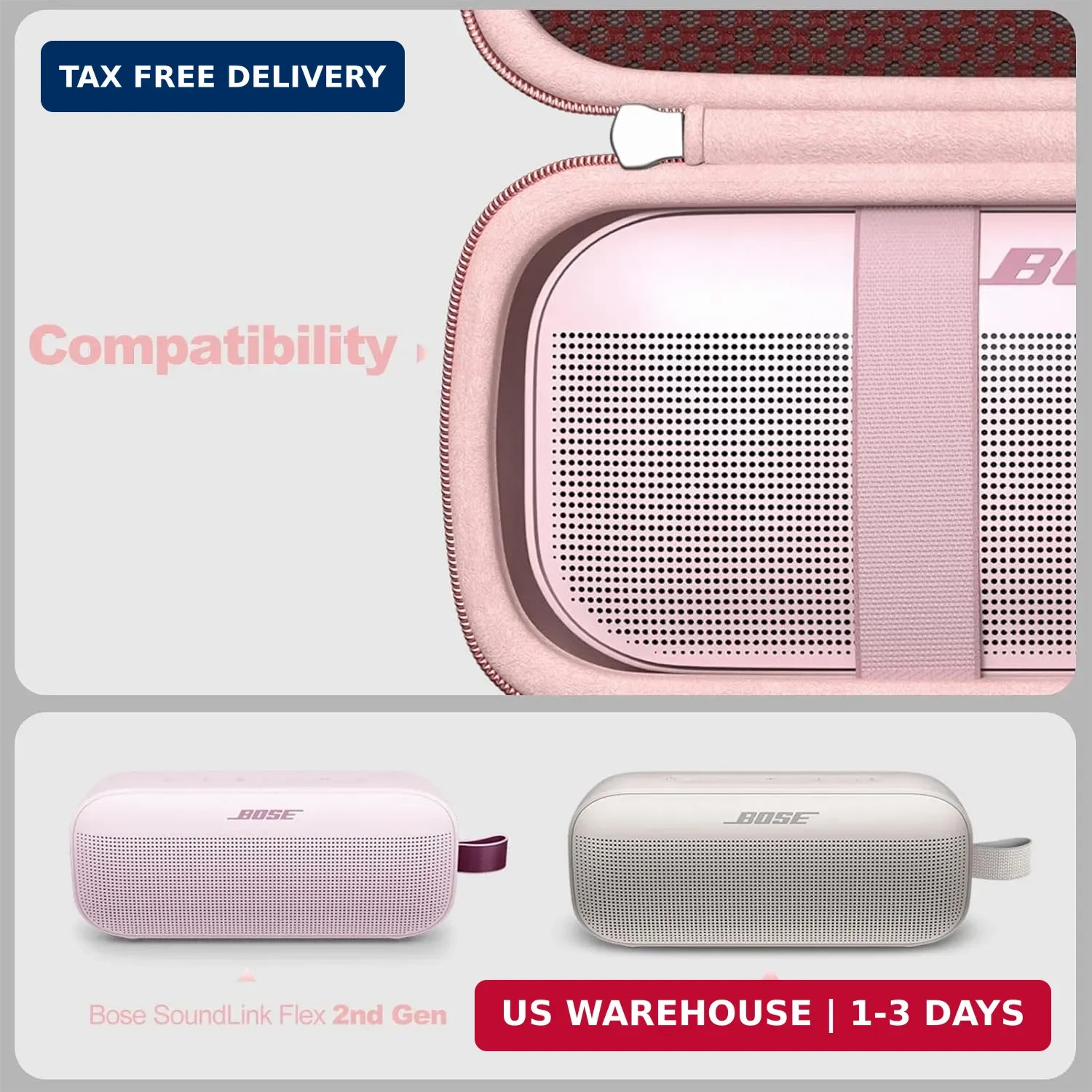 ProCase Hard Travel Case for Bose SoundLink Flex 2nd Gen & 1st Generation Speake
