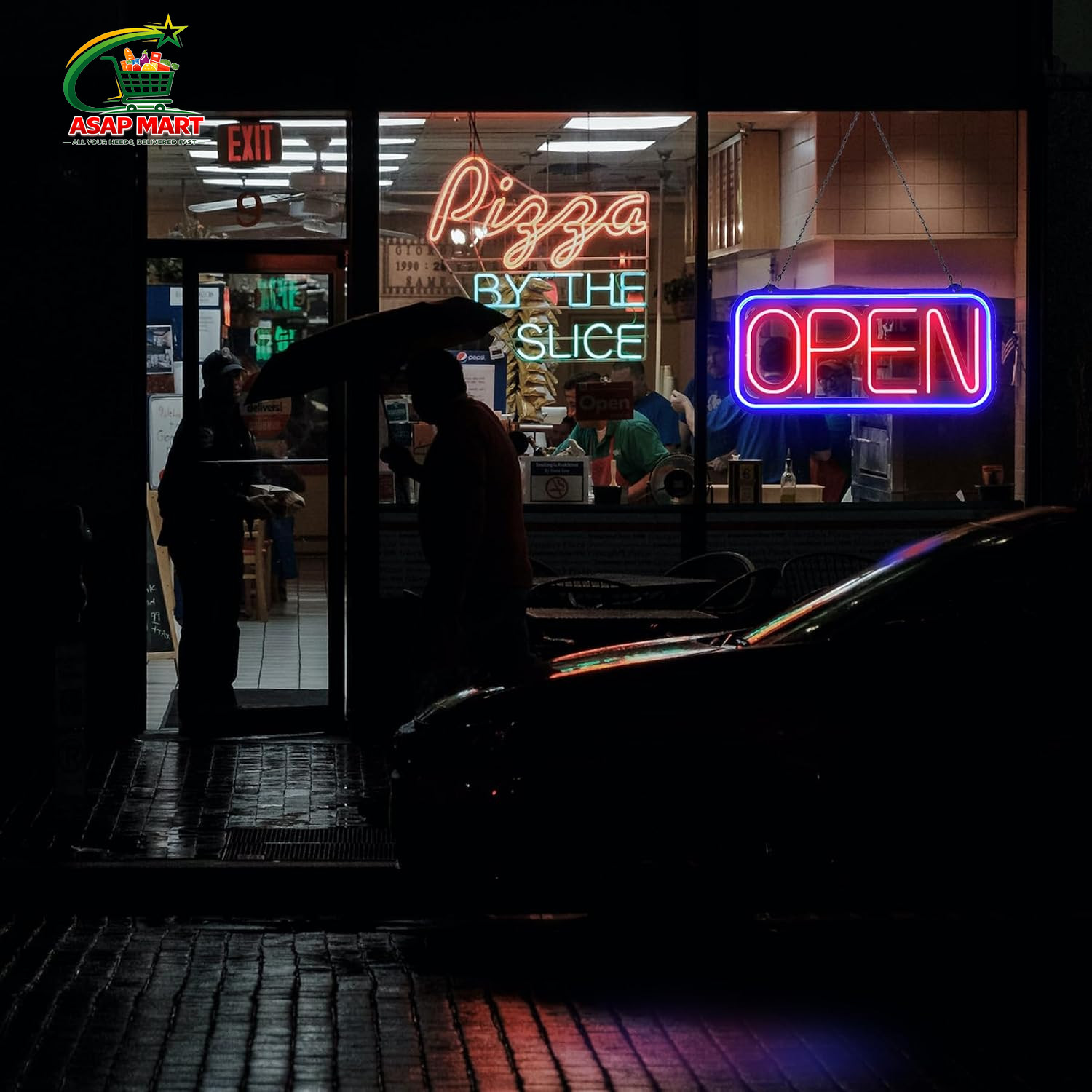 Open Signs for Business,32X16 Inch Large Bright Open Sign Neon Led Lighted,Remot