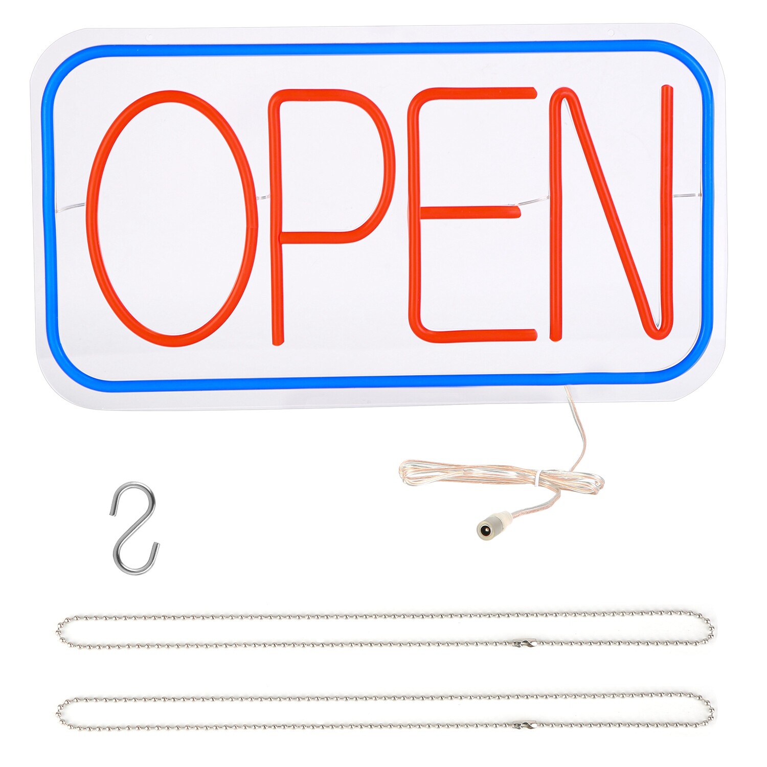 LED Open Sign Neon Light Dimmable for Restaurant Bar Shop Store Business Indoor