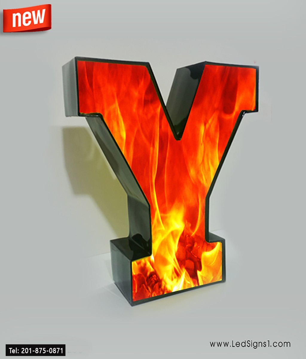 Custom made 3D Led Channel Letter Signs Storefront signage 20 Inches