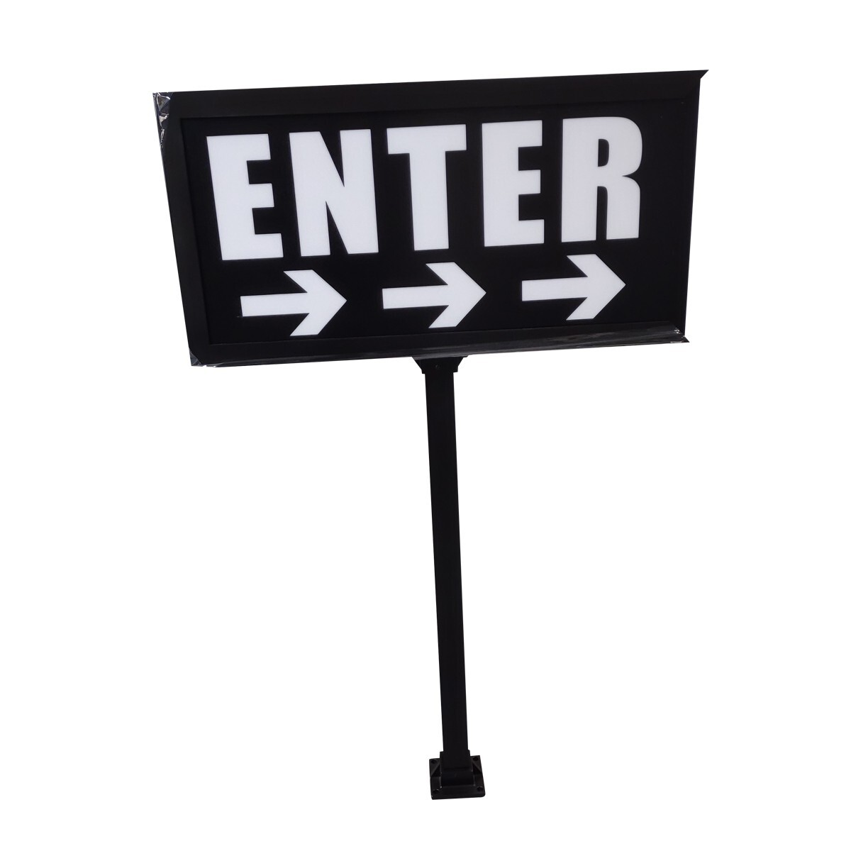 Direction sign, Enter & Exit, double-Sided 5-Day Manufacturing Lead Time (N)