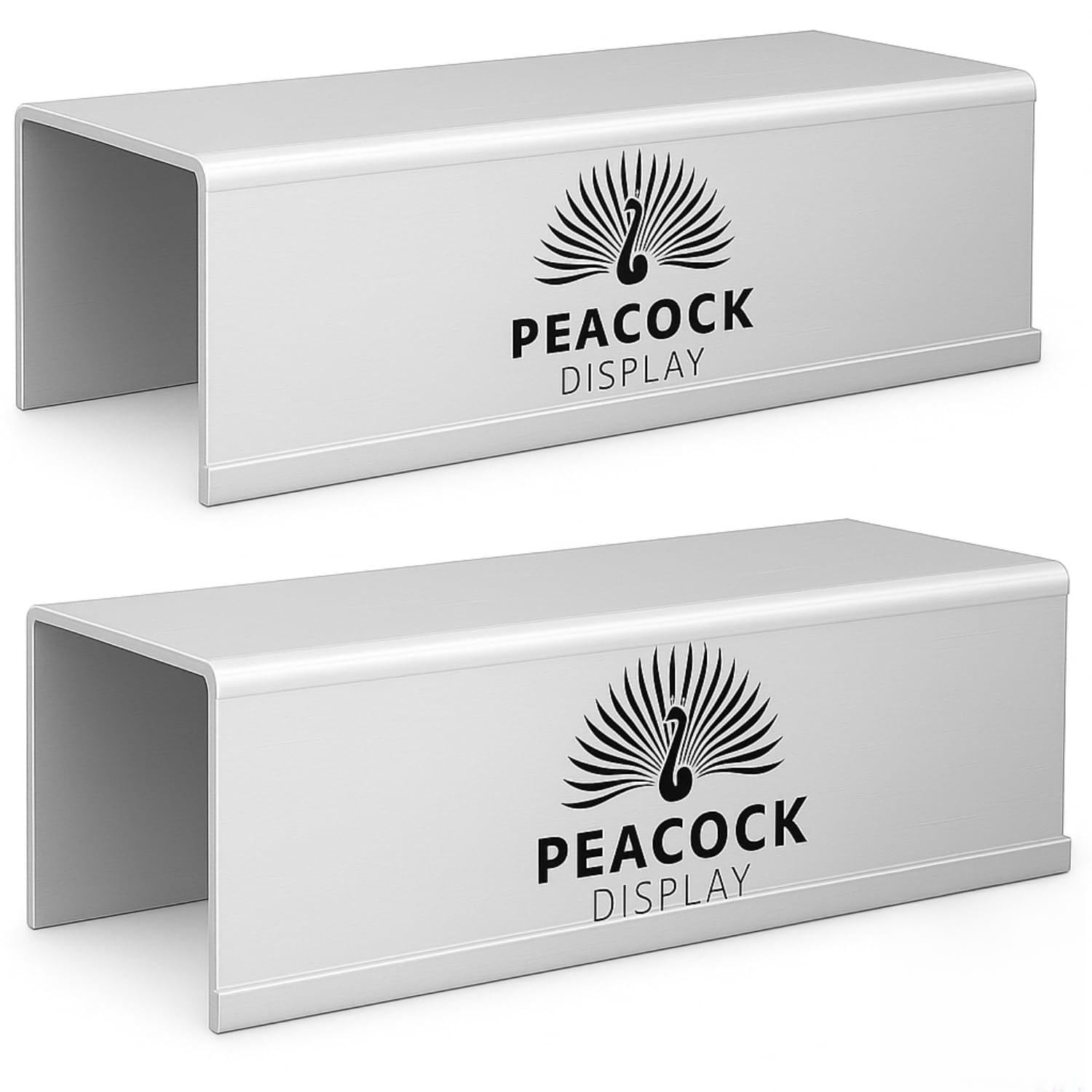 Cubicle Name Plate Holder -Set of two, Aluminum Office Business Sign Holder, …
