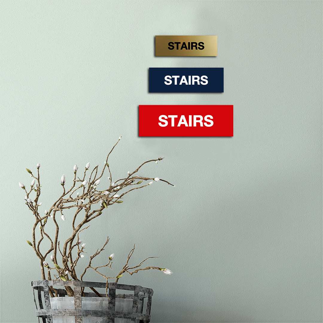 Basic Stairs Sign