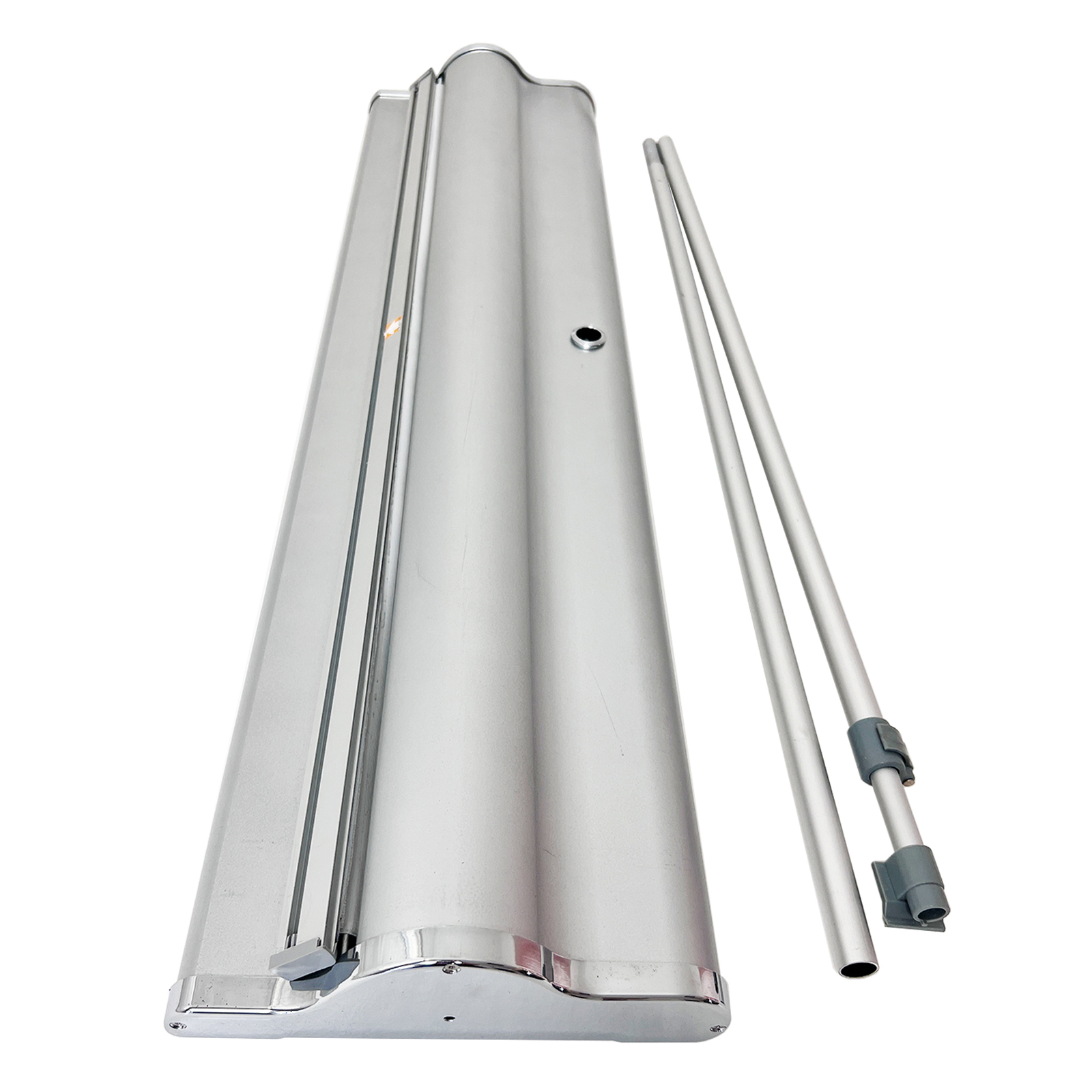 Deluxe Retractable Banner Stand 18″x20″-30″ Adjustable Banner Stand Wide-base
