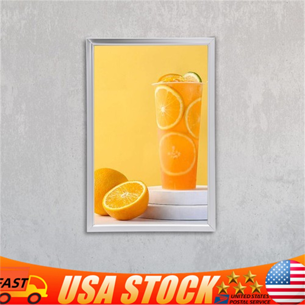 24″x36″ LED Backlit Movie Poster Art Picture Frame Light Box Advertising Display