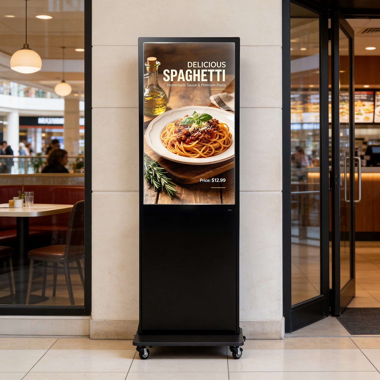 Uimoso 43 in Indoor Digital Signage Floor Standing LCD Advertising Display Kiosk