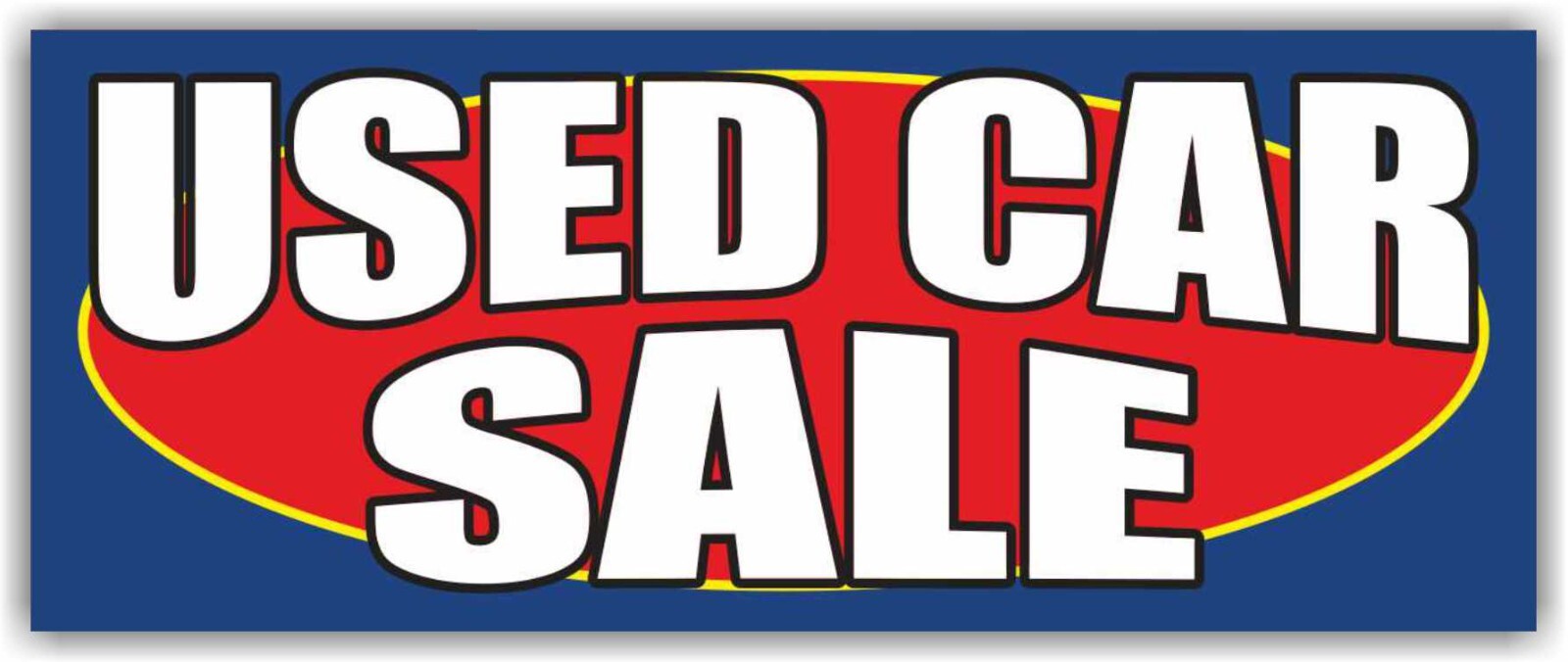 USED CAR SALE Advertising Banner Vinyl Mesh Sign Service AUTOS USADOS Auto Body