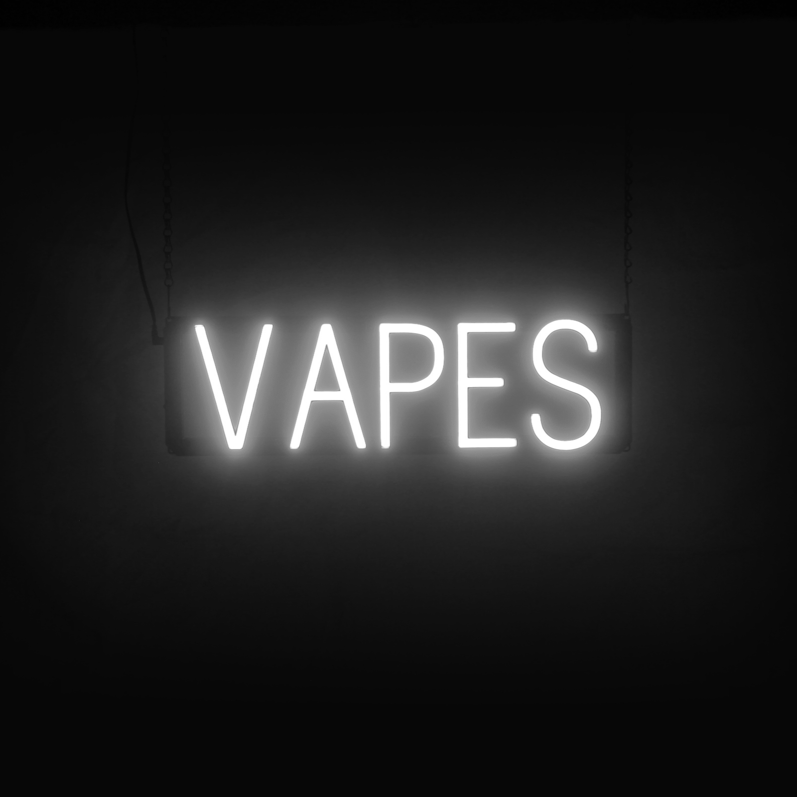 SpellBrite VAPES Sign | Neon Vapes Sign Look, LED Light | 20.8″ x 6.3″