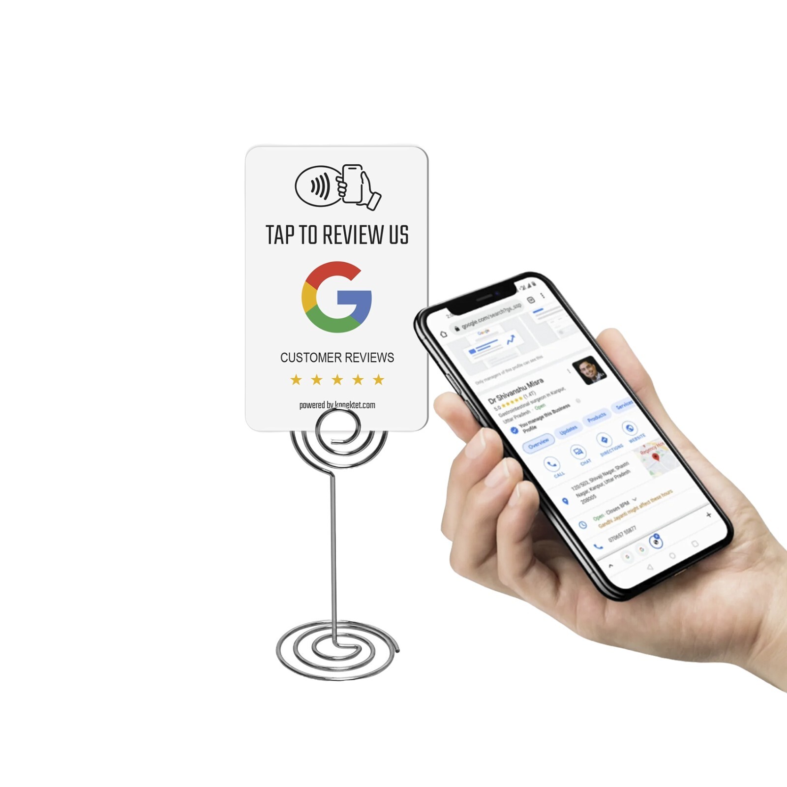 (x6) NFC Google Review Tap Cards, 🚀Skyrocket Your Online Reputation
