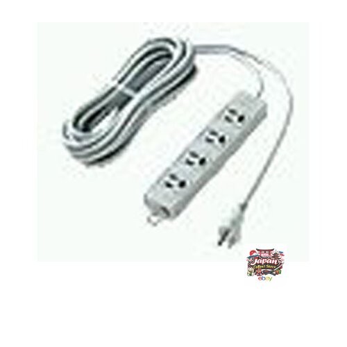 NEW Panasonic Power Outlet Tap Grounded 15A Locking Type with Magnet 4 Outlets