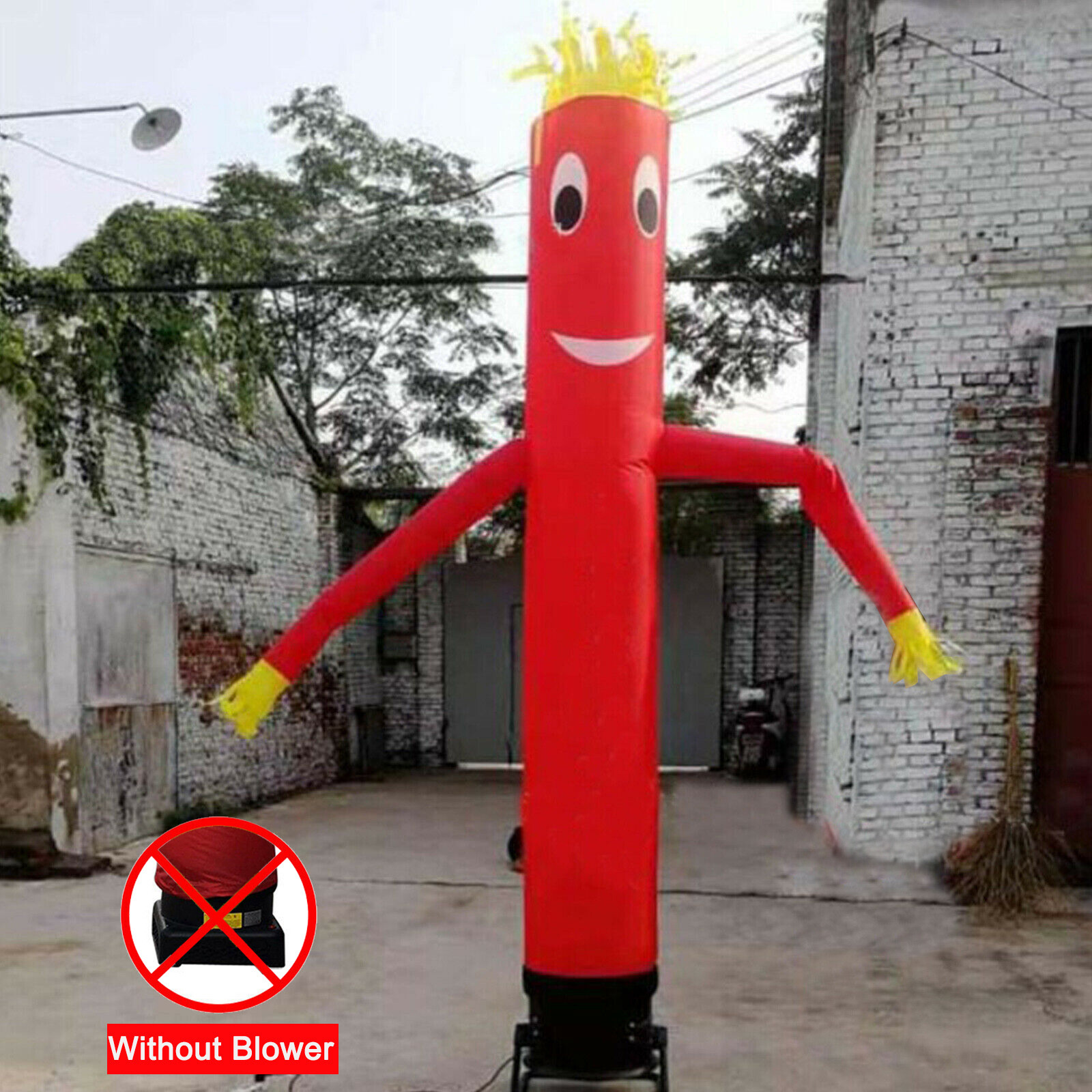 10ft Inflatable Tube Man Wind Sky Wavy Dancer Advertising Air Puppet No Blower