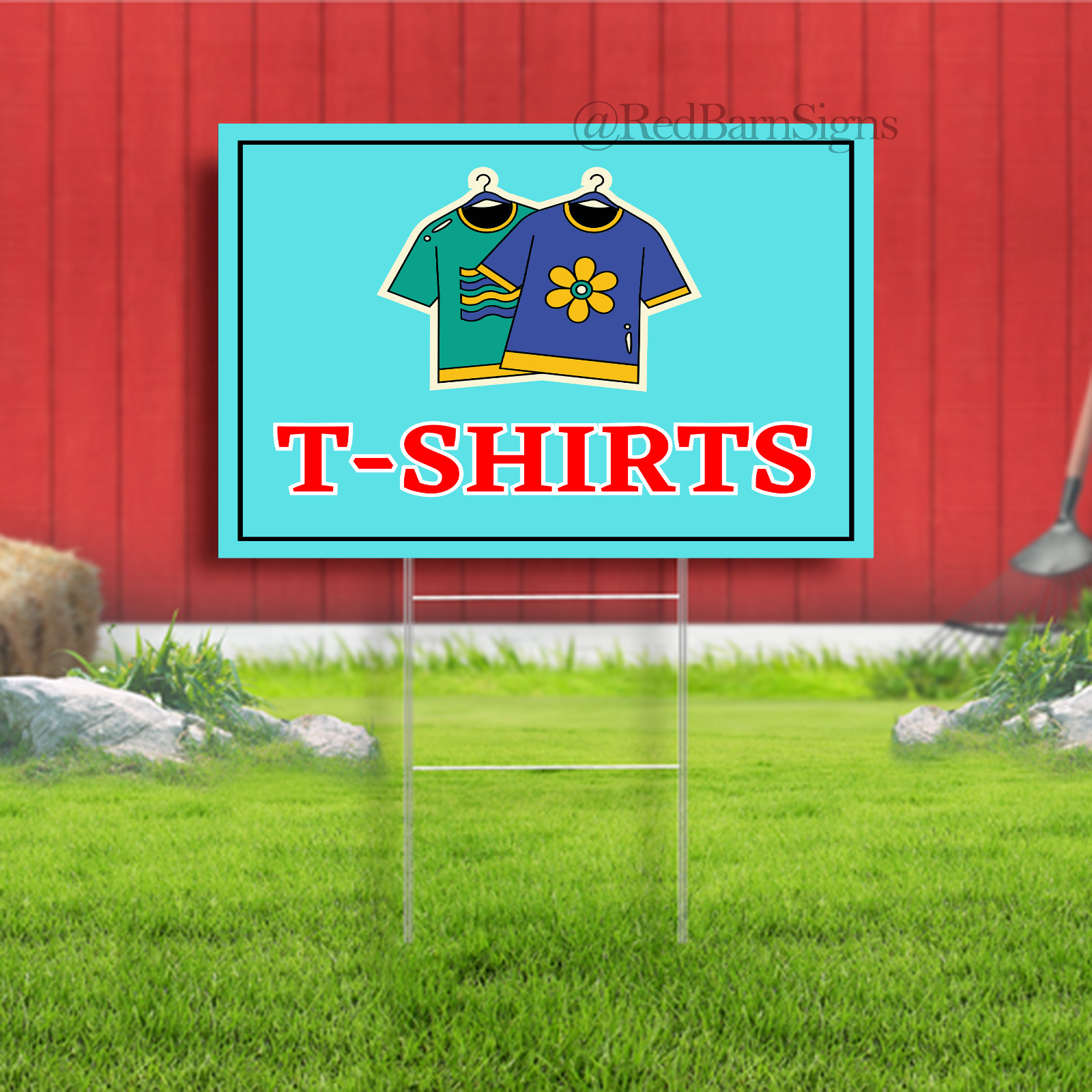 T-shirts Indoor Outdoor Yard Sign