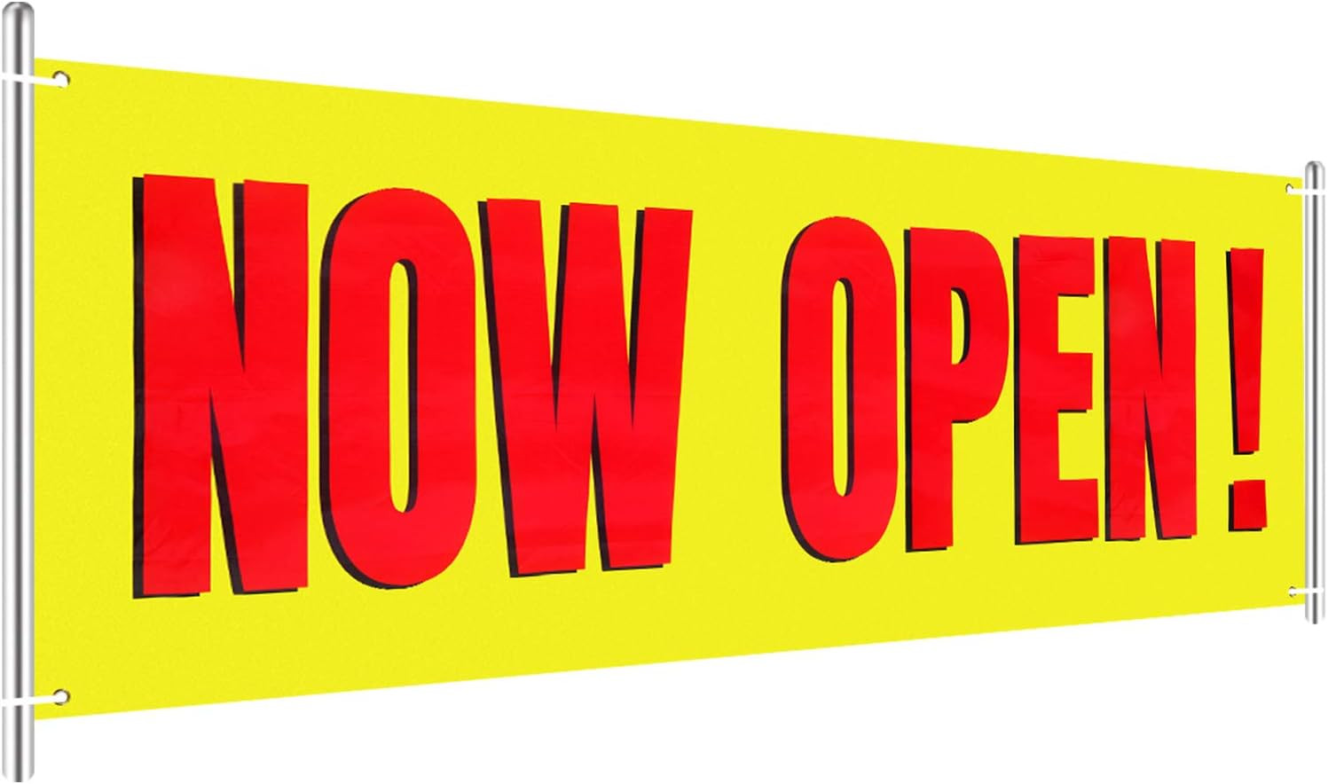 Large Now Open Banner Outdoor Indoor Signs Polyester Oxford Cloth Now Open Sign