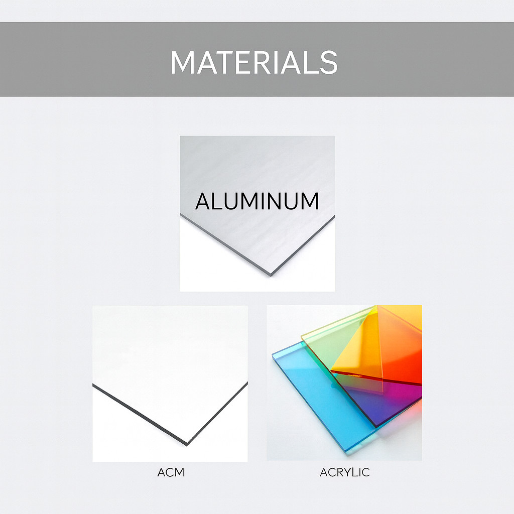 𝑵𝓙̶ Your Idea Custom 3D Channel Letters Illuminated & Non-Illuminated
