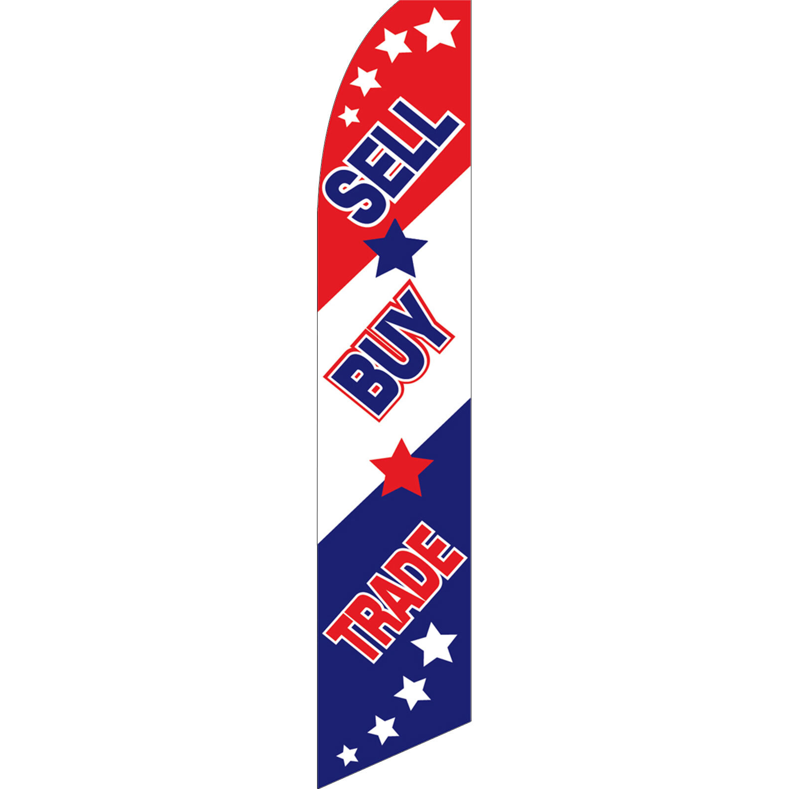 Sell Buy Trade 2 1/2 ft X 11 1/2 ft Swooper Flag