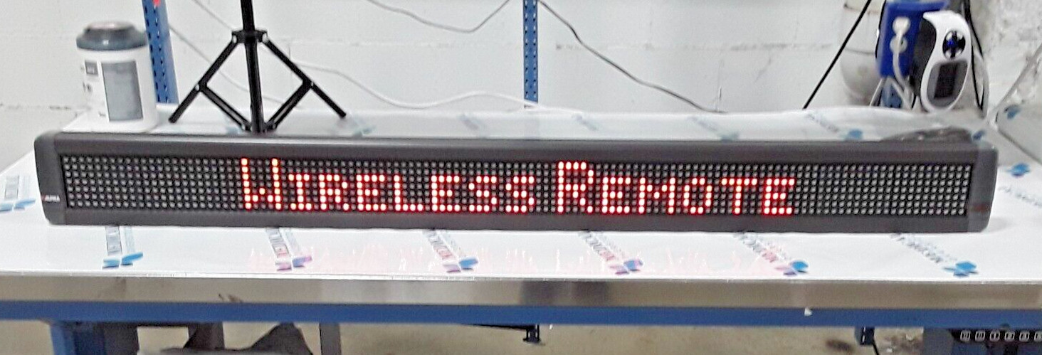 Alpha 320 Series Single Line Indoor Electronic Message Display