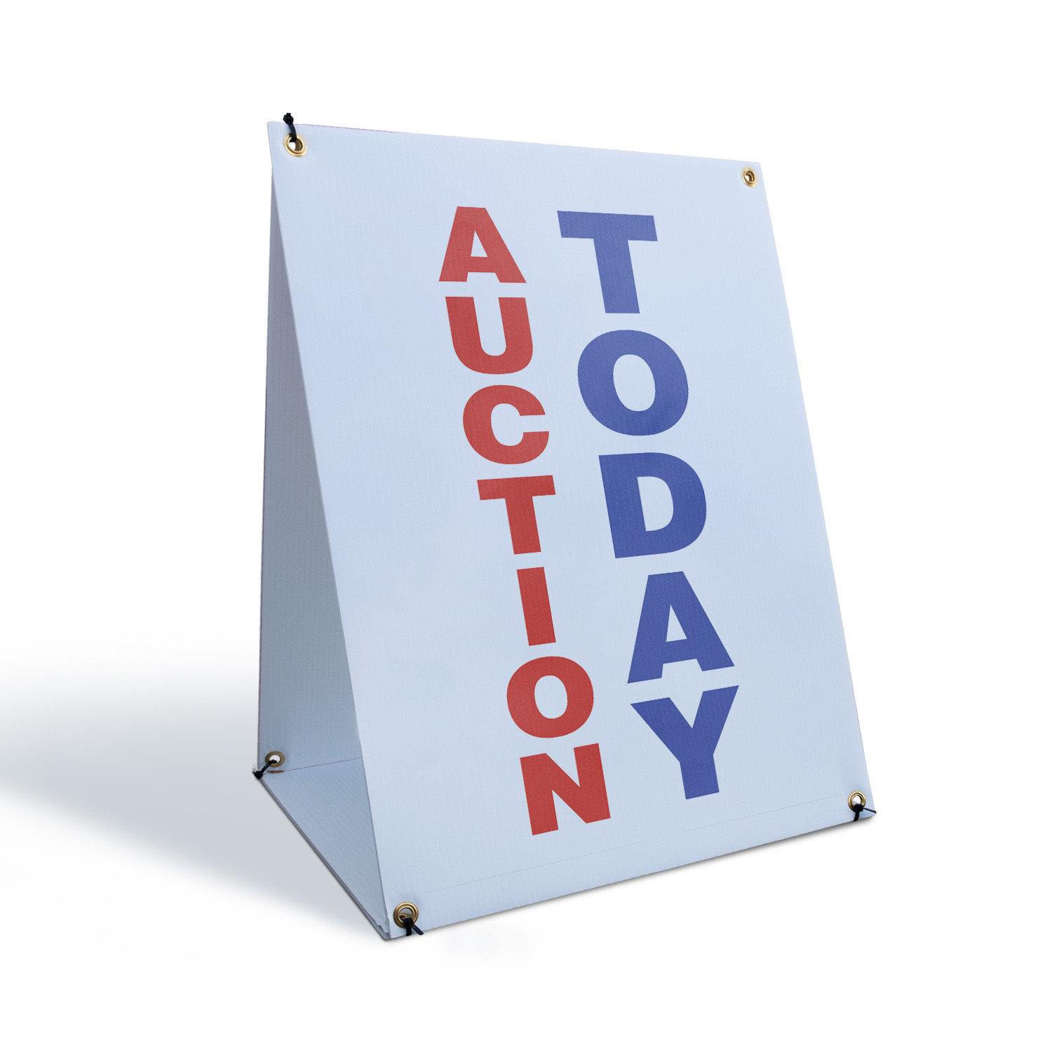 Auction Today A-Frame Sidewalk Sign Estate Sales Liquidation Dealer Auction
