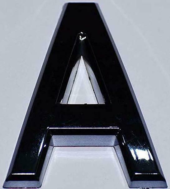 1 PCS – Apartment Number Sign/Mailbox Number Sign,Letter A (Black 3D, …ref0420