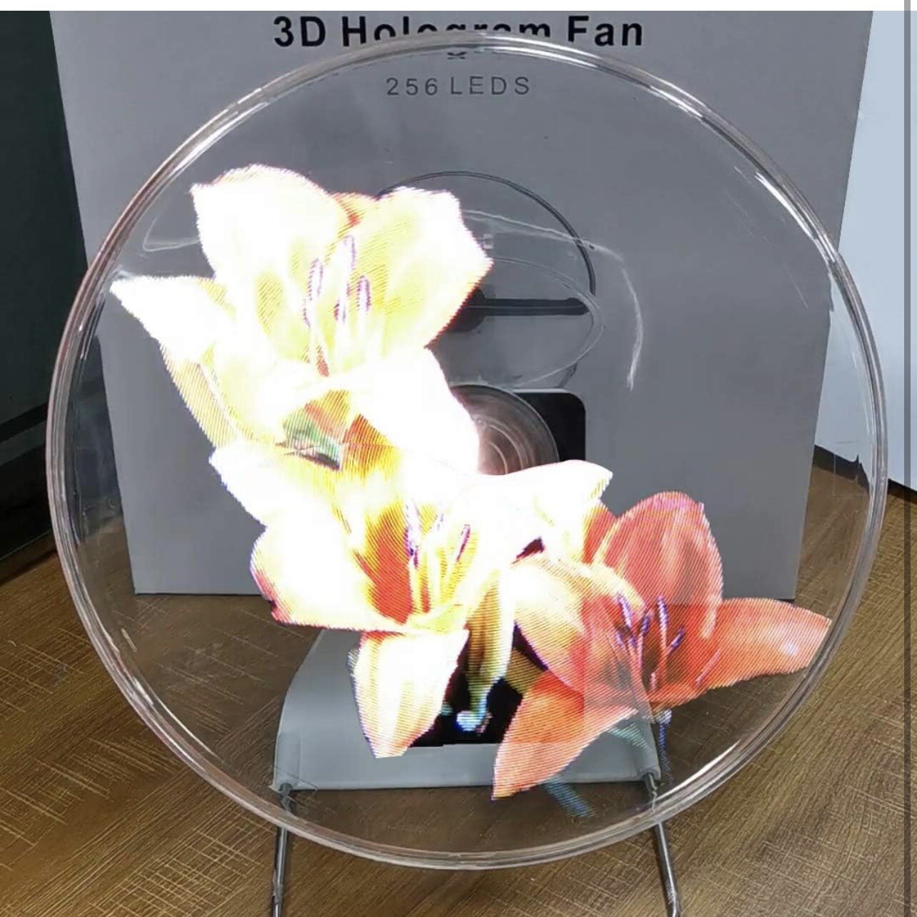 3D Hologram Fan 256 LEDs with Remote