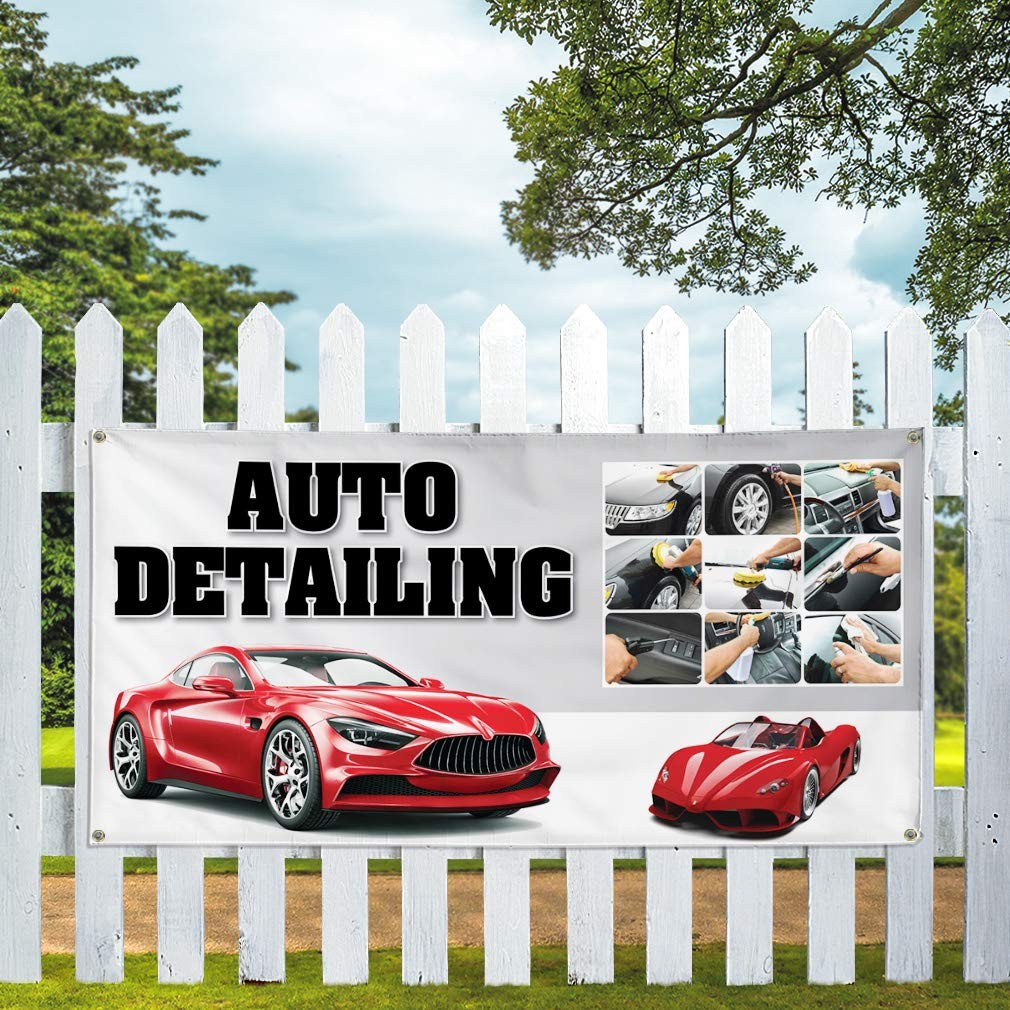 Vinyl Banner 24x48in Weatherproof Outdoor Advertising Sign – Easy Installation