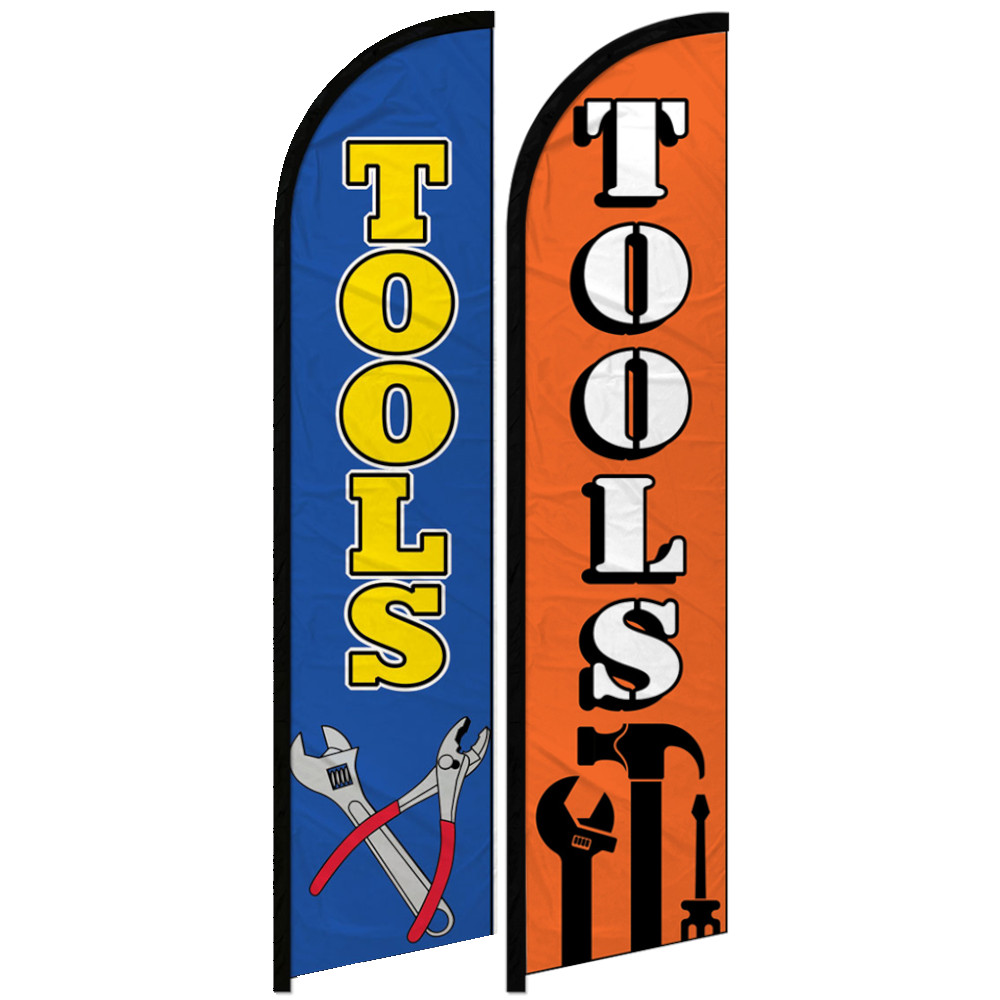 Tools Windless Advertising Swooper Flag Tool Rental Hardware Store