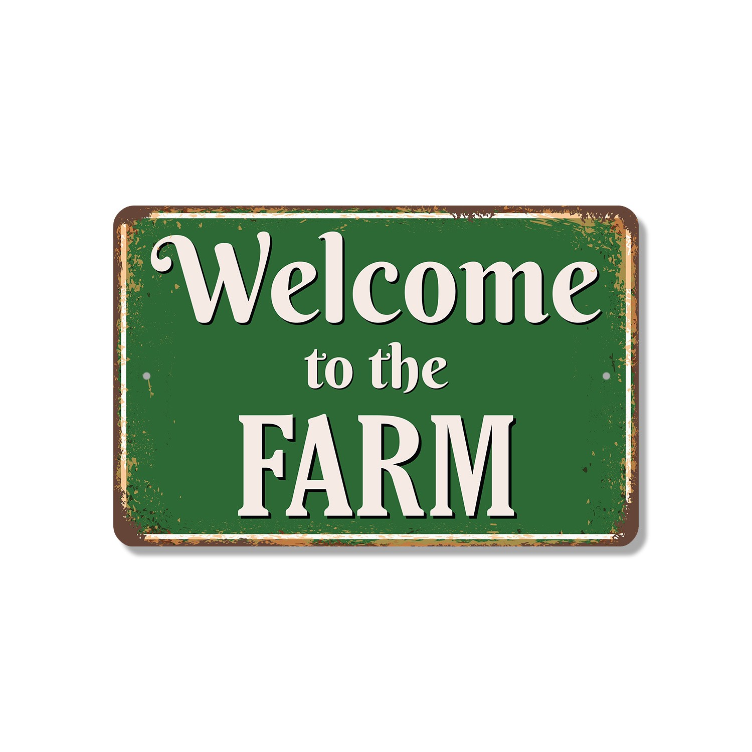 Welcome To The Farm Sign Fresh Air Fresh Smiles Durable Perfect for Barns