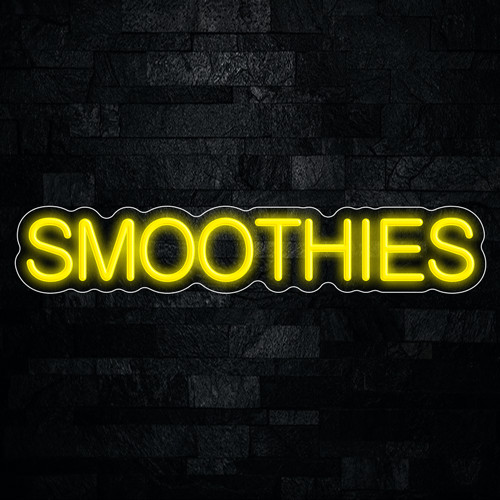 Smoothies LED Neon Sign 27″L x 5″H #32731